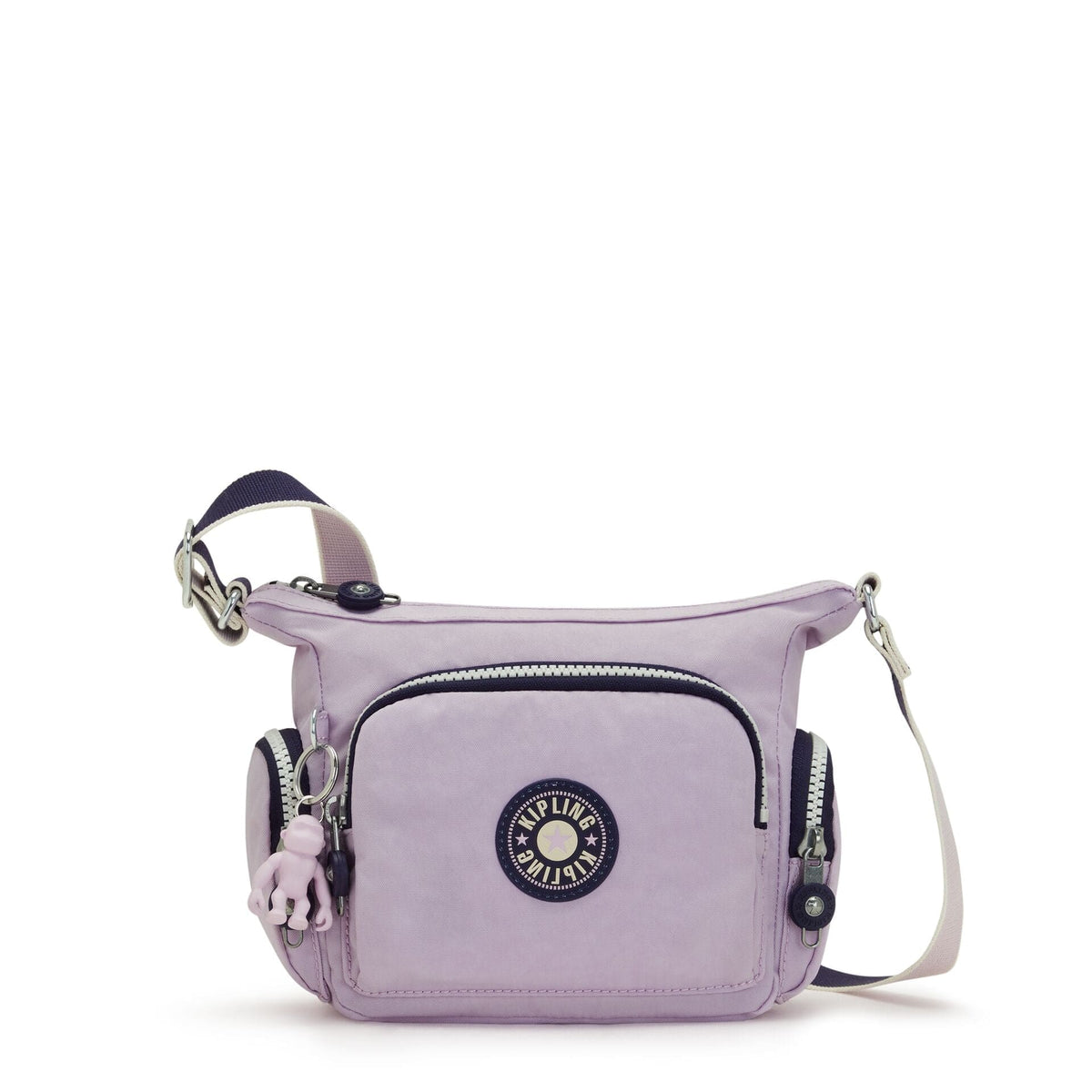 KIPLING-Gabbie Mini-Small crossbody-Gentle Lilac Bl-I3057-Z08