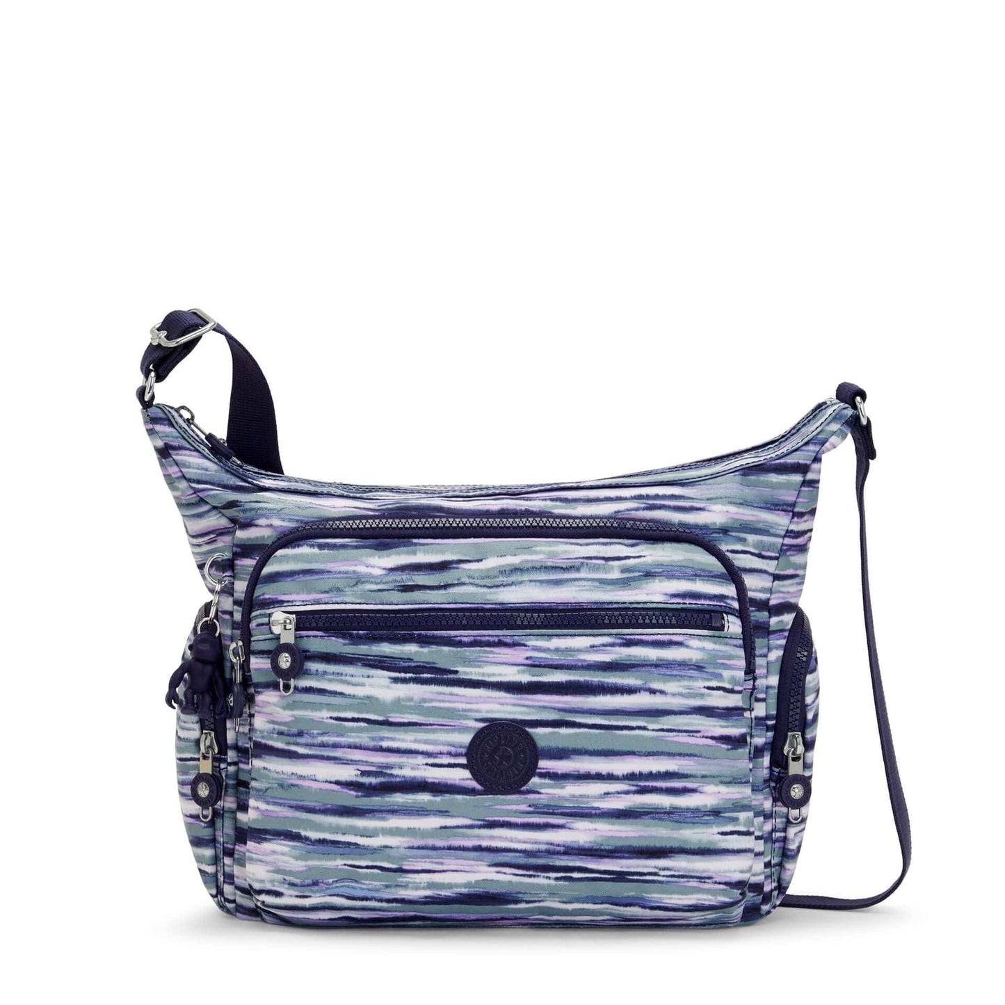 KIPLING-Gabbie-Medium crossbody-Brush Stripes-I3186-W66
