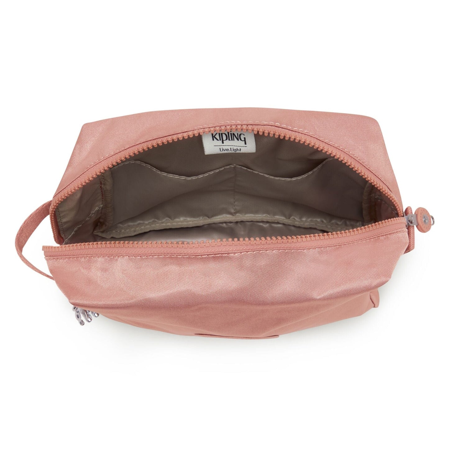 KIPLING-PARAC-حقيبة أدوات الزينة الكبيرة-DT Warm Rose-I3282-Z03