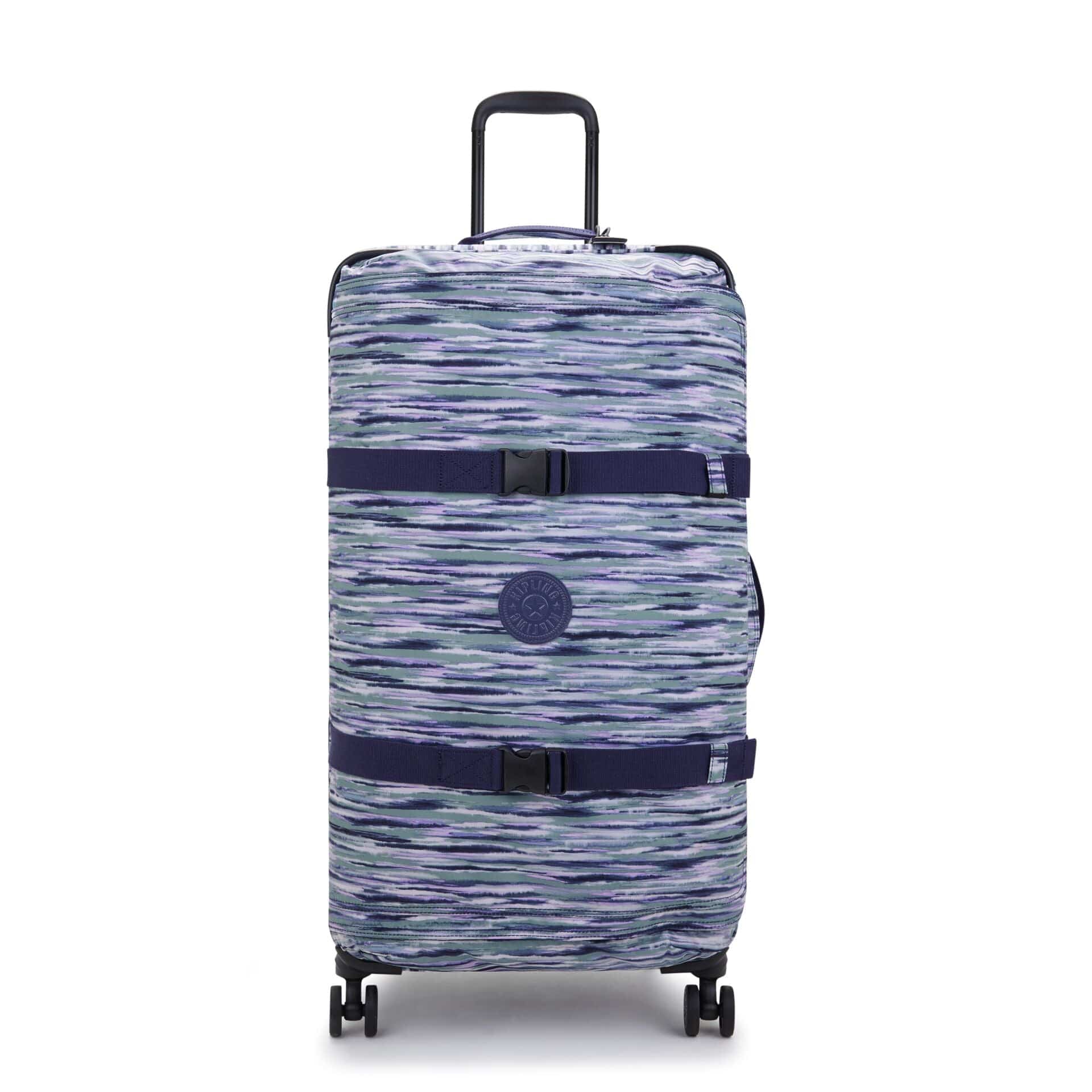KIPLING-Spontaneous L-Large wheeled luggage-Brush Stripes-I3397-W66