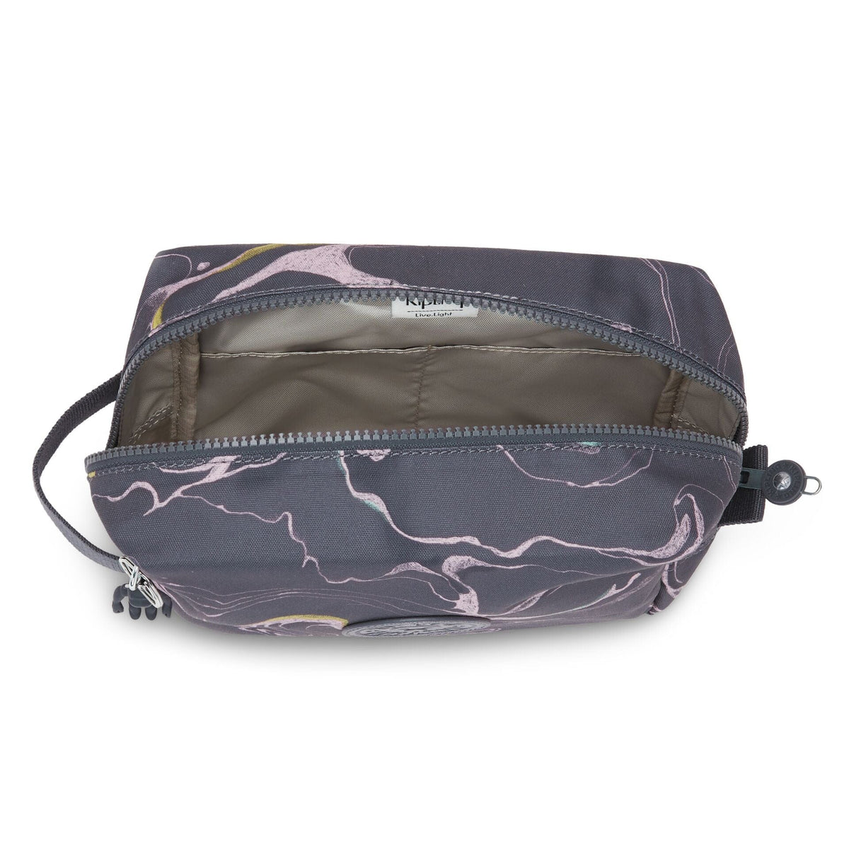KIPLING-Parac-حقيبة أدوات الزينة الكبيرة-Soft Marble-I3419-TV7
