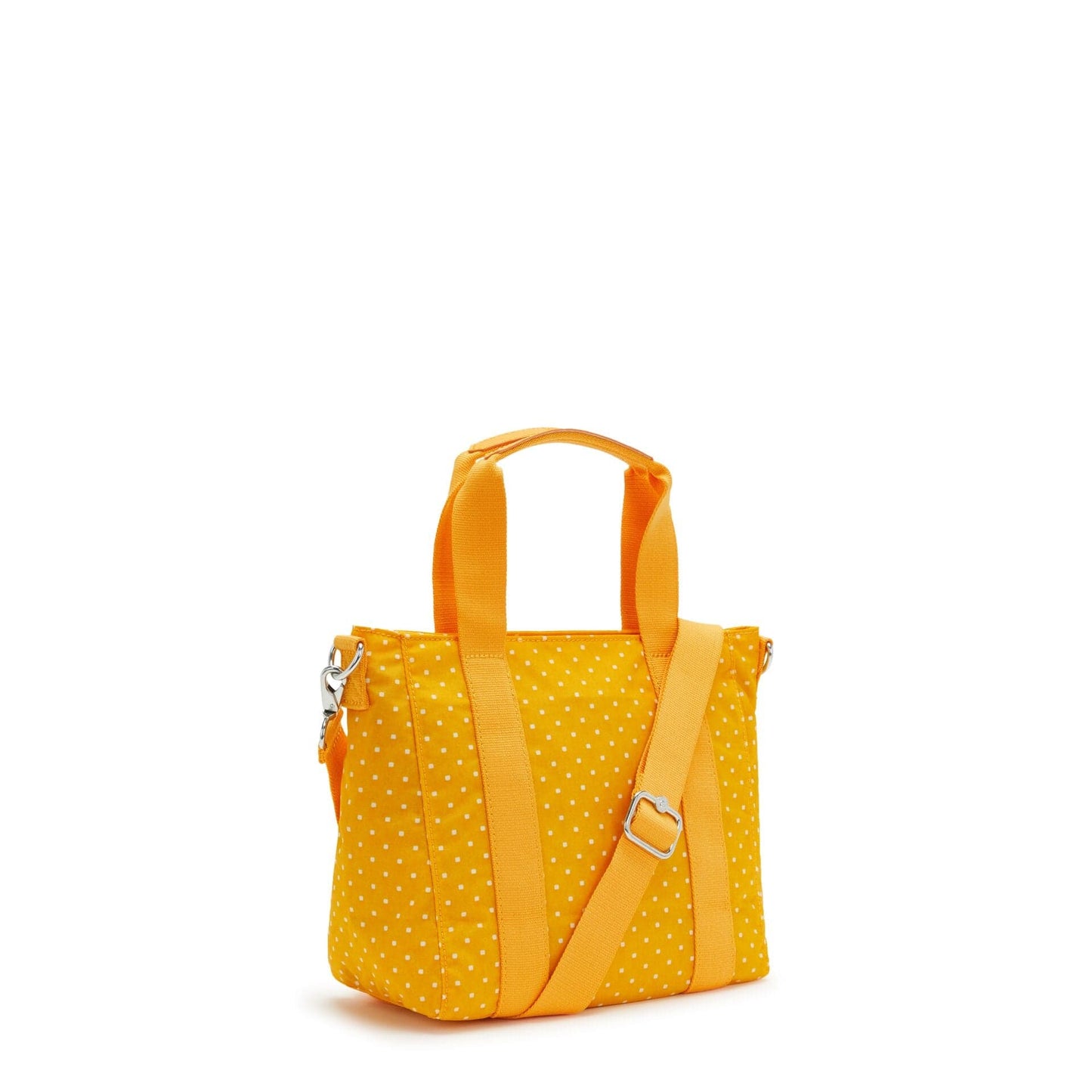 KIPLING-ASSENI MINI-حقيبة يد صغيرة (بحزام كتف قابل للإزالة)-منقط ناعم أصفر-I3420-M67