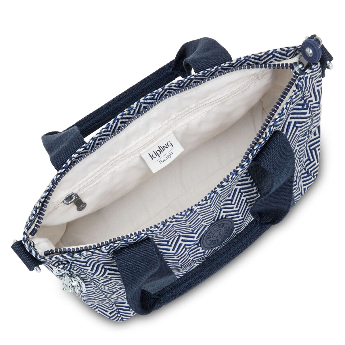 حقيبة KIPLING-Asseni Mini-Small (بحزام كتف قابل للإزالة)-Urban Chevron-I3420-V44