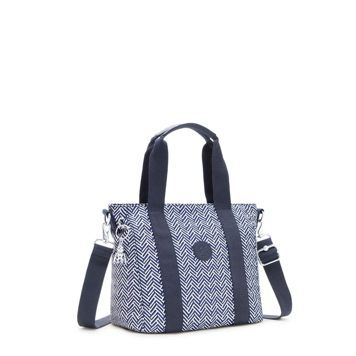 حقيبة KIPLING-Asseni Mini-Small (بحزام كتف قابل للإزالة)-Urban Chevron-I3420-V44