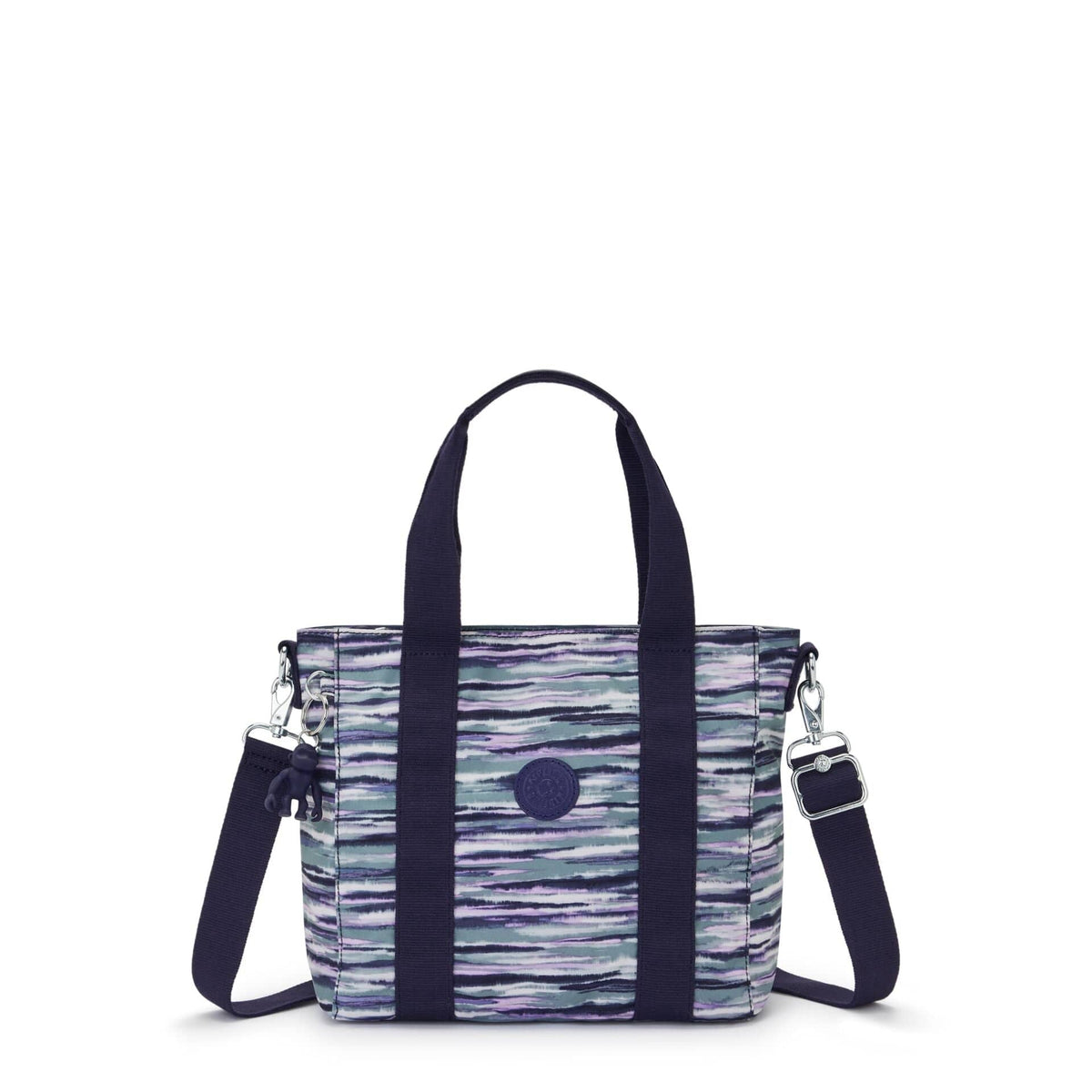 KIPLING-Asseni Mini-Small tote (with removable shoulderstrap)-Brush Stripes-I3420-W66