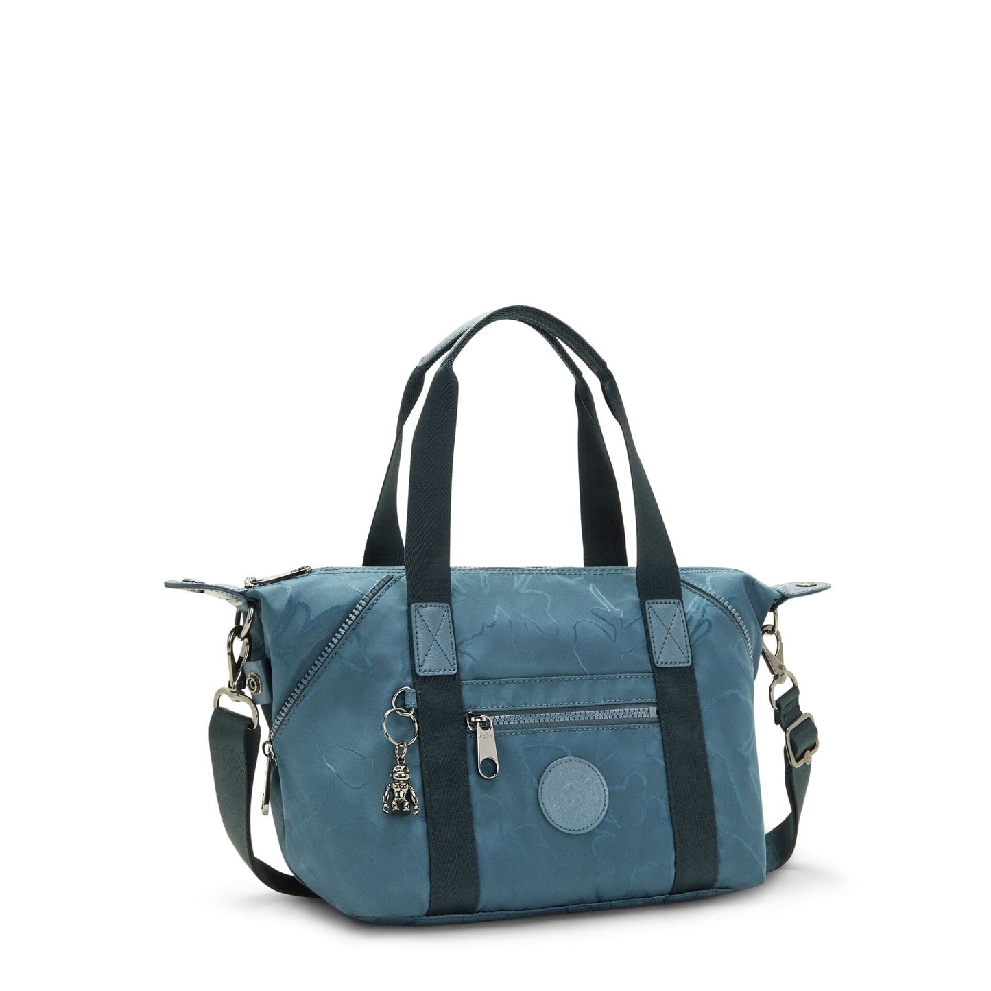 KIPLING-Art Mini-حقيبة يد صغيرة (بحزام كتف قابل للإزالة)-Nocturnal Gr JQ-I3468-W04