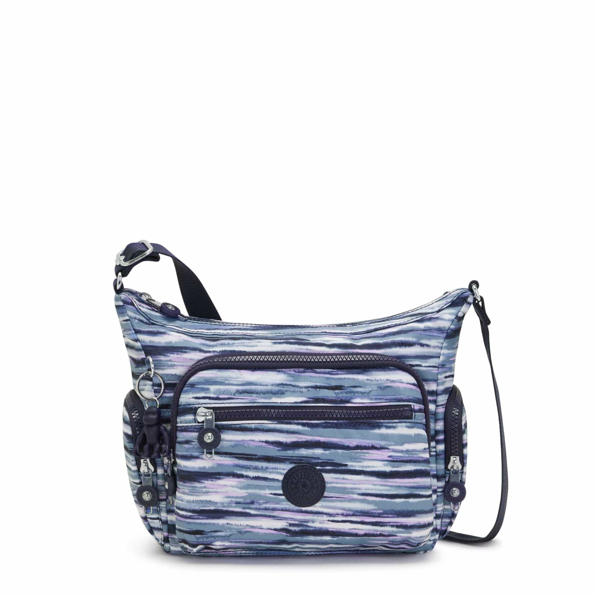 KIPLING-Gabbie S-Small crossbody-Brush Stripes-I3759-W66