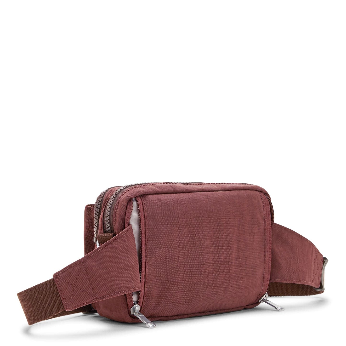 KIPLING-Abanu Multi-Small crossbody convertible to waist bag (with removed straps)-Mahogany-I3795-V50