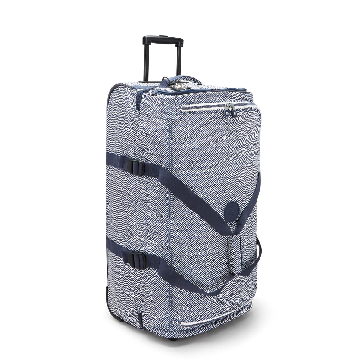 KIPLING-Teagan L-حقيبة سفر كبيرة بعجلات-Urban Chevron-I4038-V44
