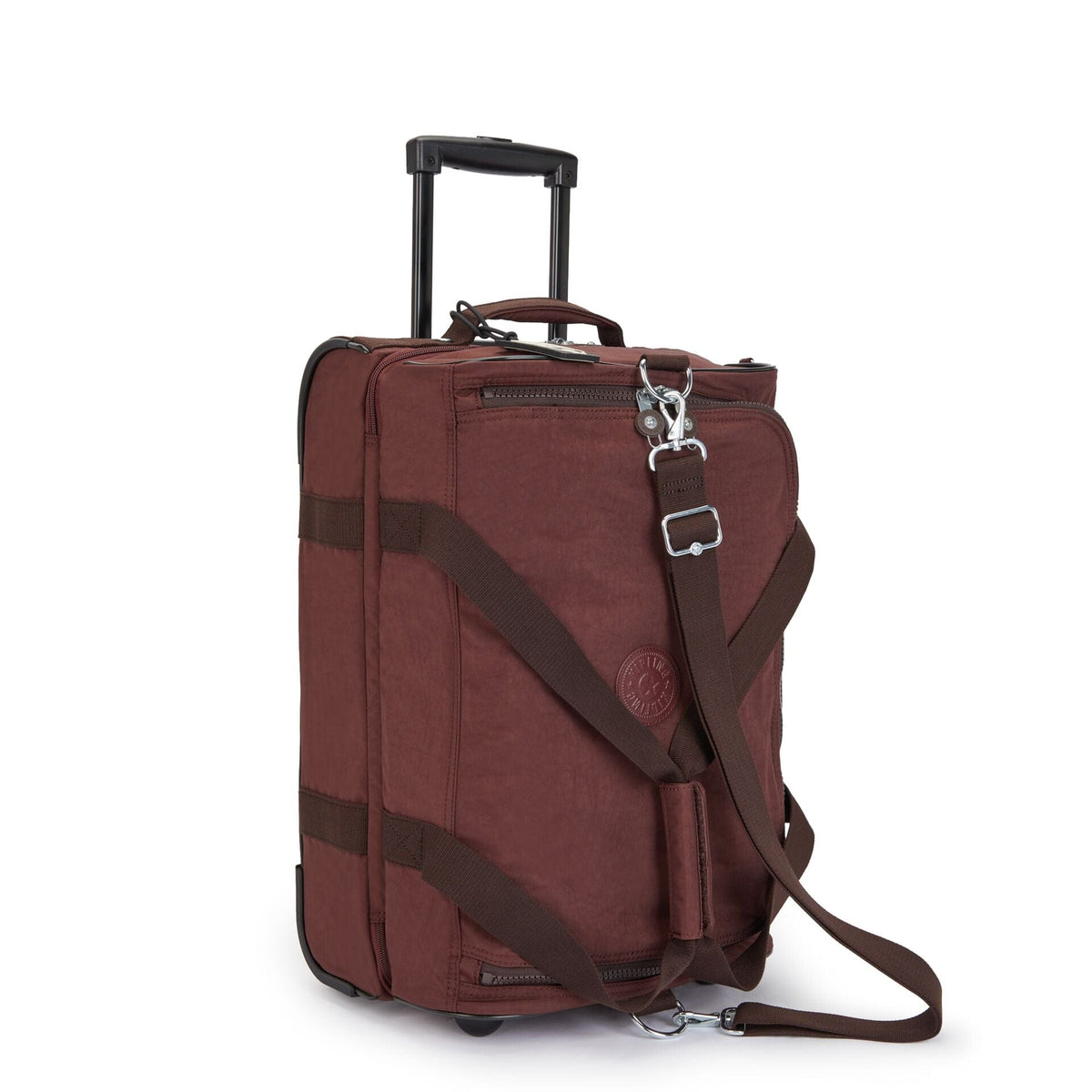 حقيبة سفر صغيرة بعجلات من KIPLING-Teagan Us- لونها بني- I4051-V50