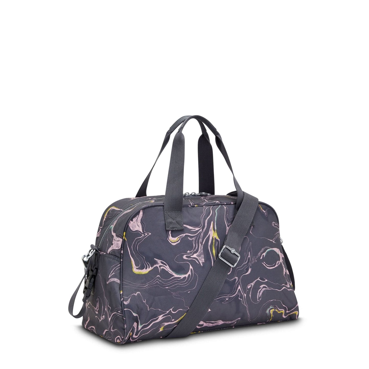 KIPLING-Camama-حقيبة أطفال كبيرة (مع حصيرة تغيير الحفاضات)-رخامية ناعمة-I4068-TV7