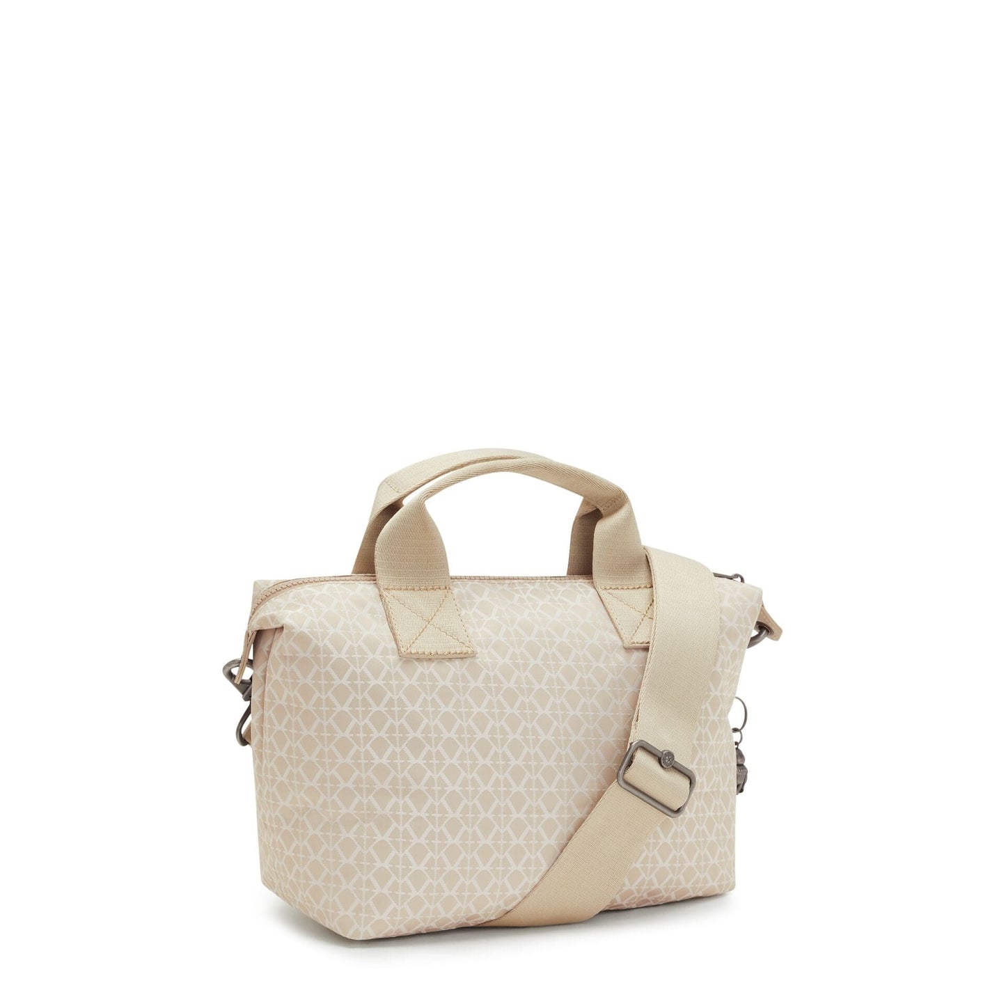 KIPLING-KALA MINI-حقيبة توت صغيرة-Signature Beige-I4148-R63