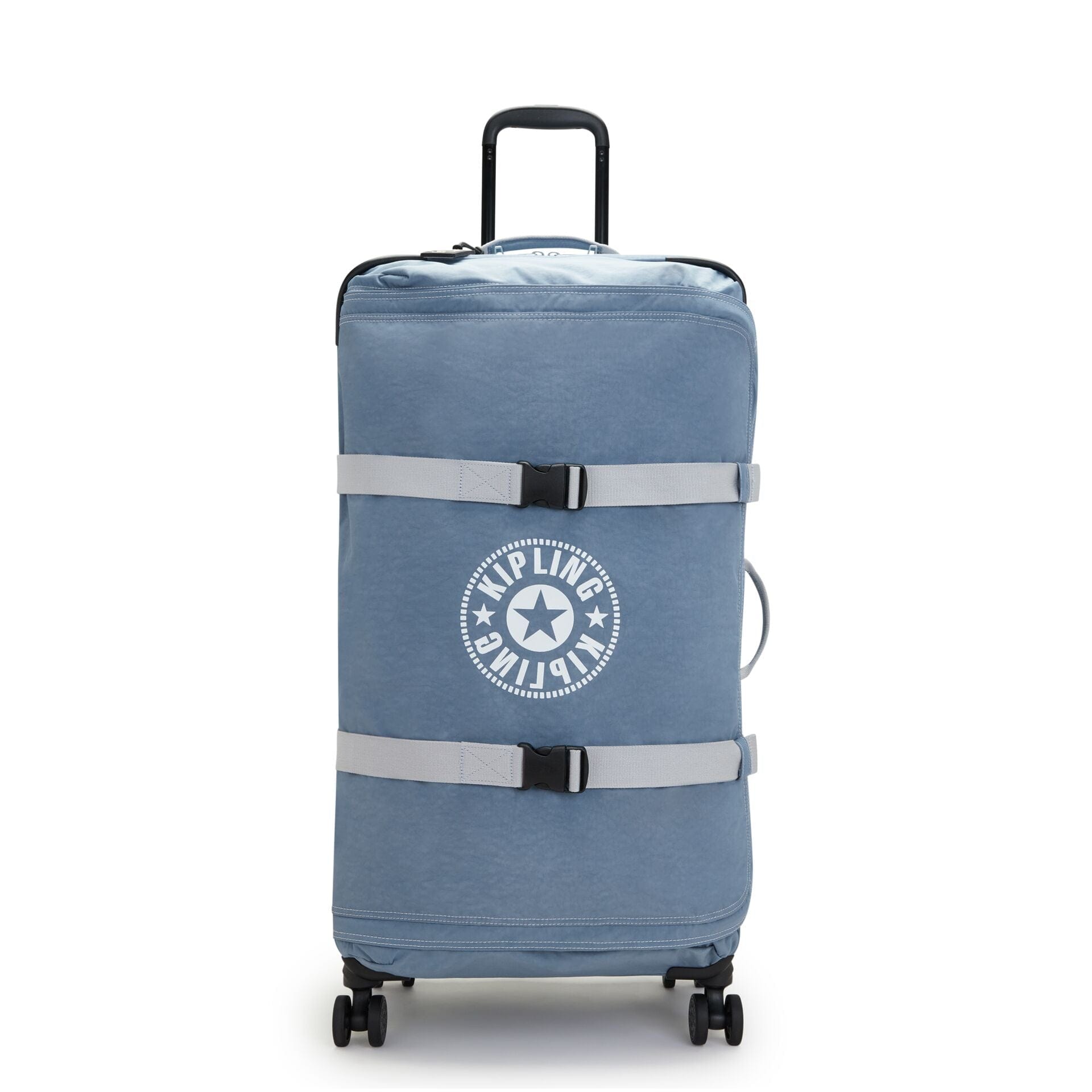 KIPLING-Spontaneous L-Large wheeled luggage-Brush Blue C-I4193-UY6