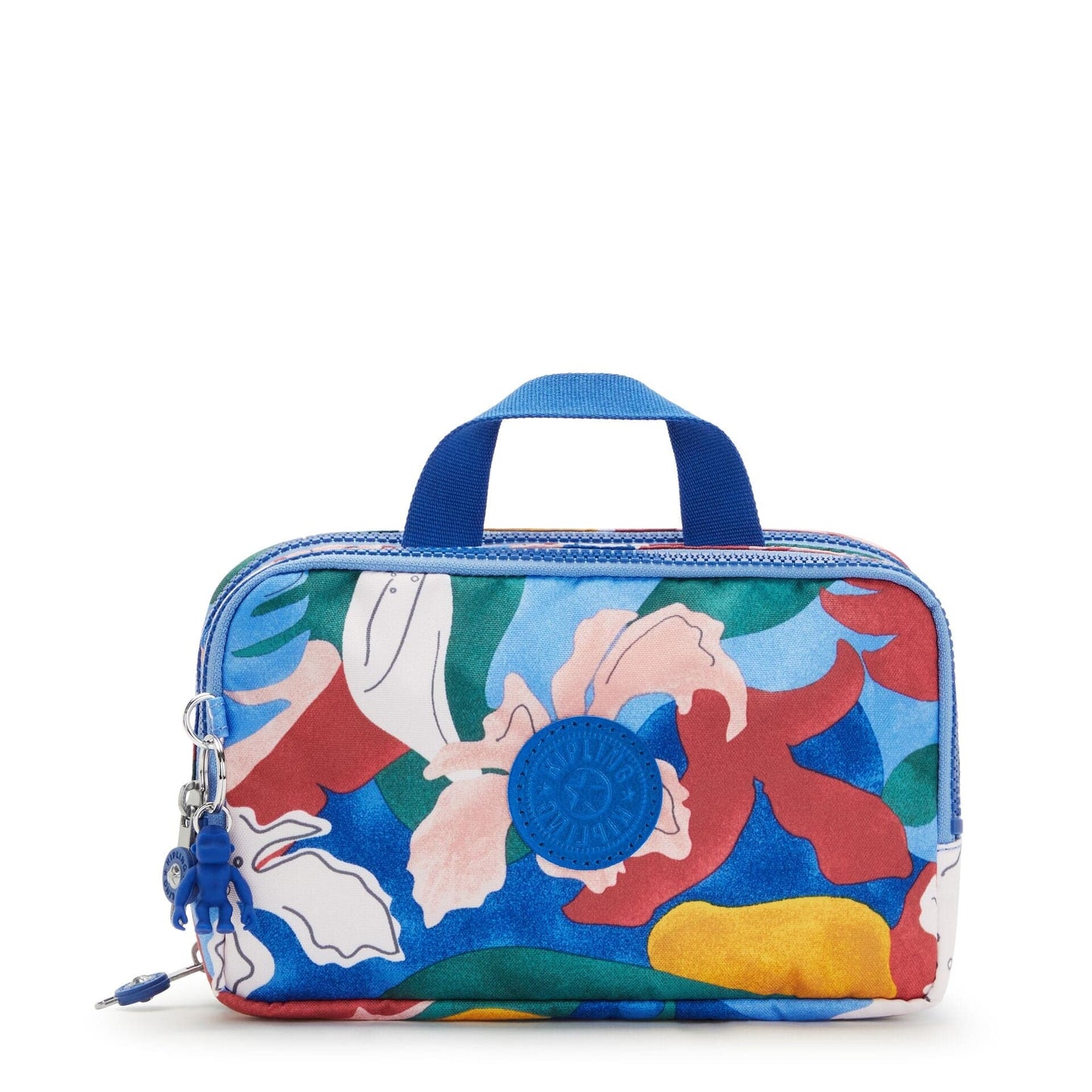 KIPLING-JACONITA-Medium toiletry bag-Botanical Prt-I4344-W26