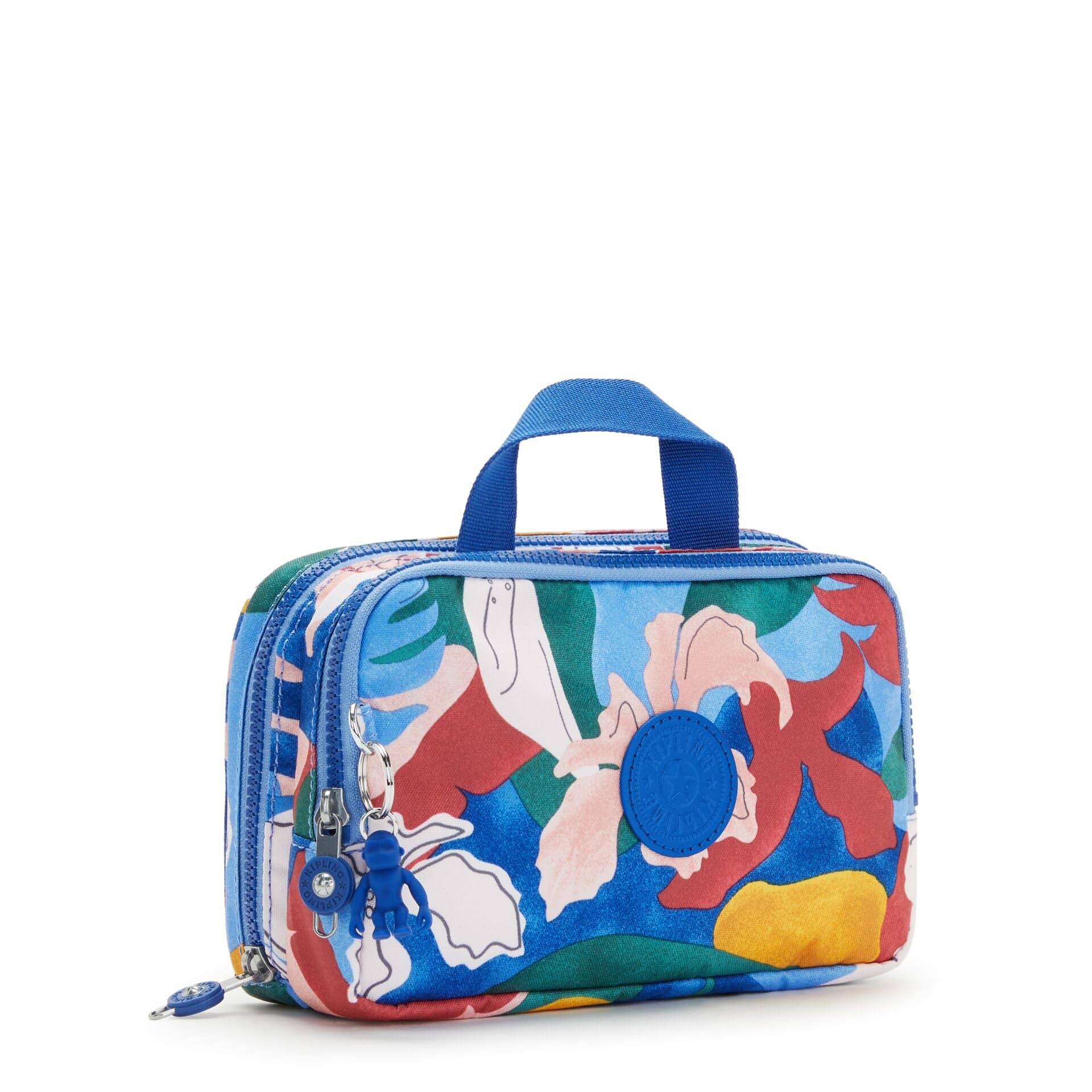 KIPLING-JACONITA-Medium toiletry bag-Botanical Prt-I4344-W26