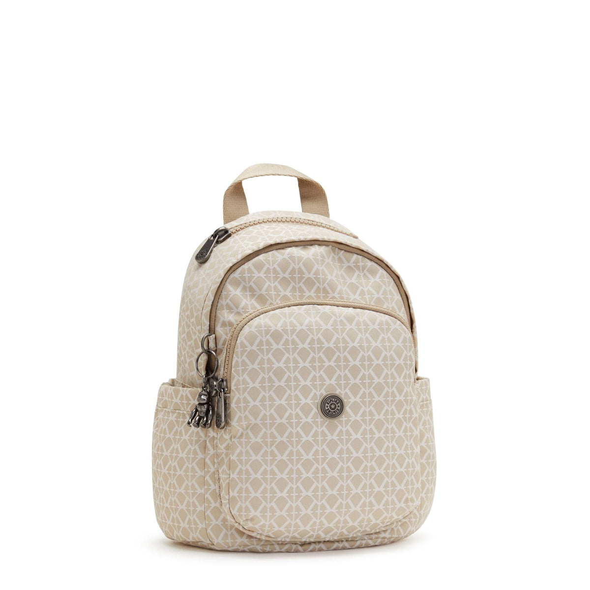 حقيبة ظهر صغيرة KIPLING-DELIA MINI-Small-Signature Beige-I4563-R63