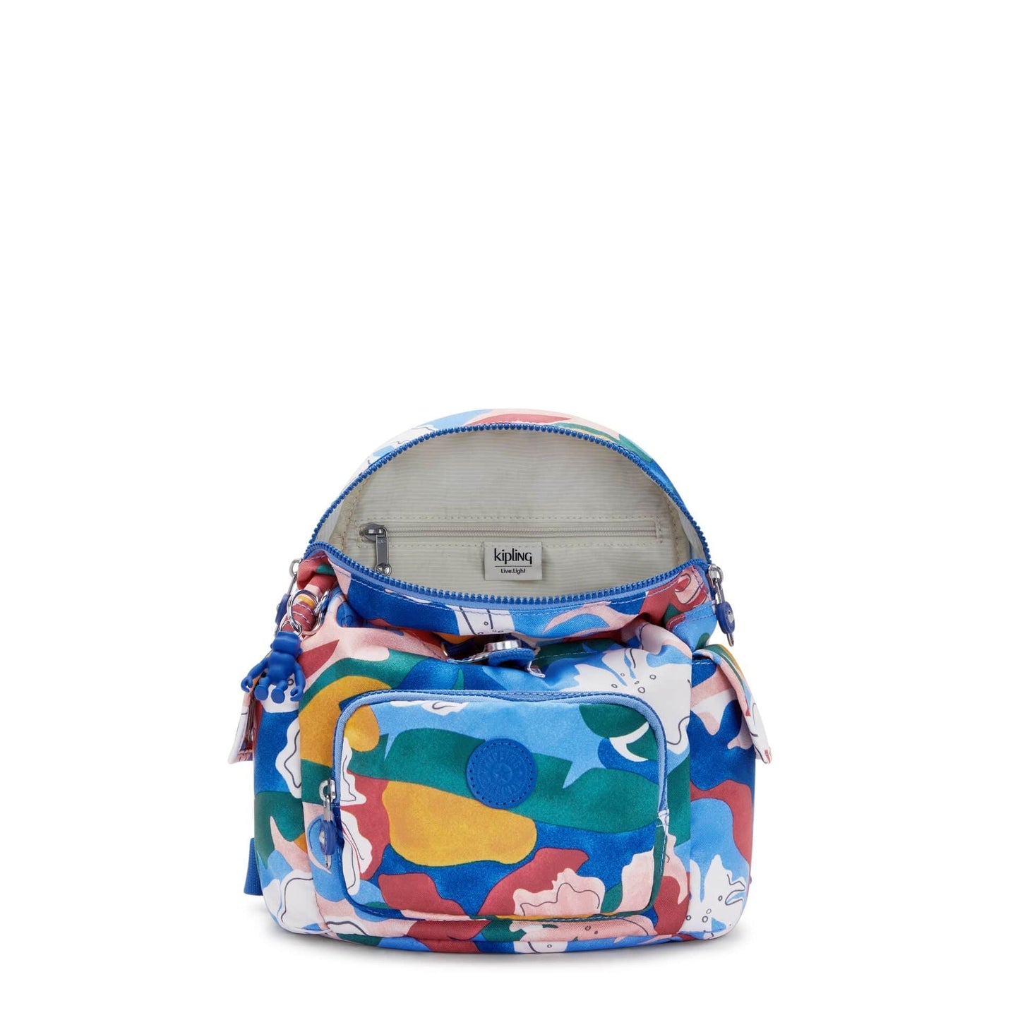 KIPLING-CITY PACK MINI-حقيبة ظهر صغيرة-نسخة نباتية-I4628-W26