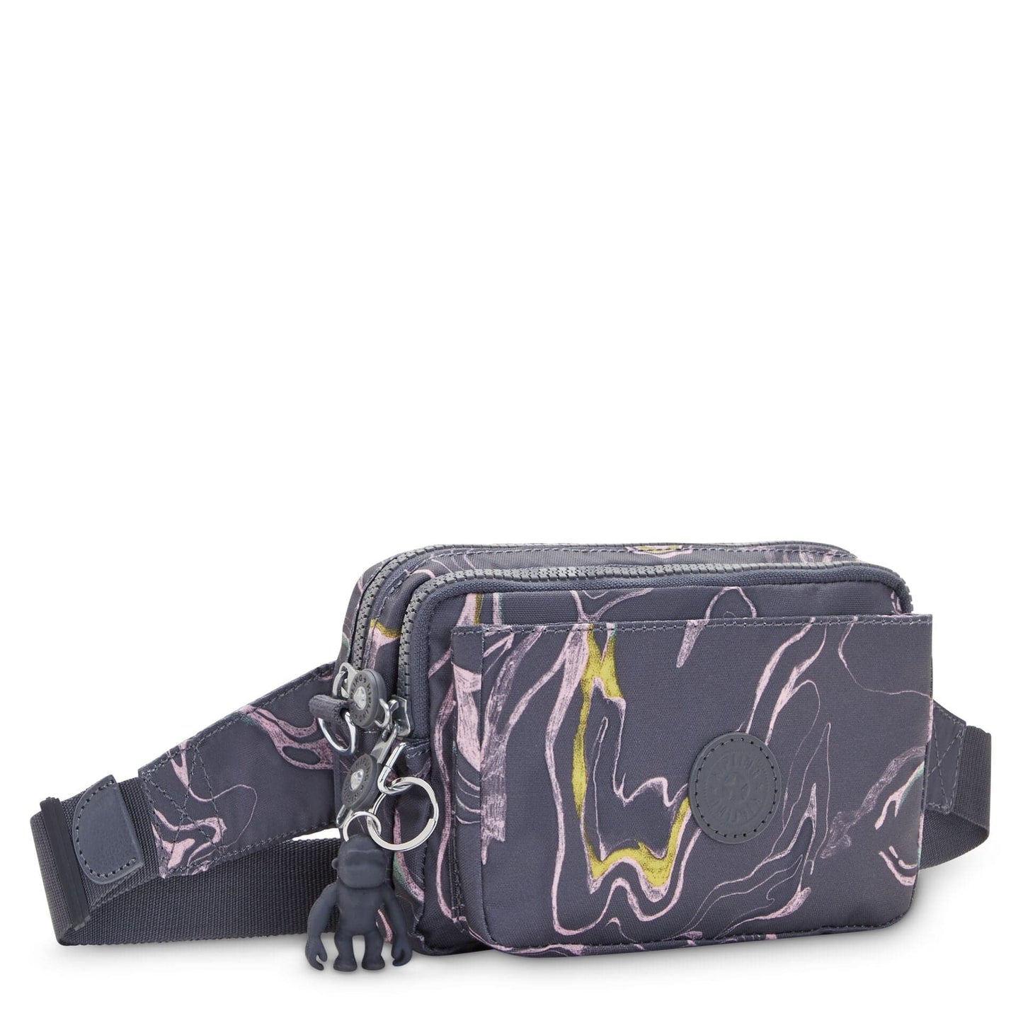 KIPLING-Abanu Multi-Small crossbody convertible to waist bag (with removed straps)-Soft Marble-I4706-TV7