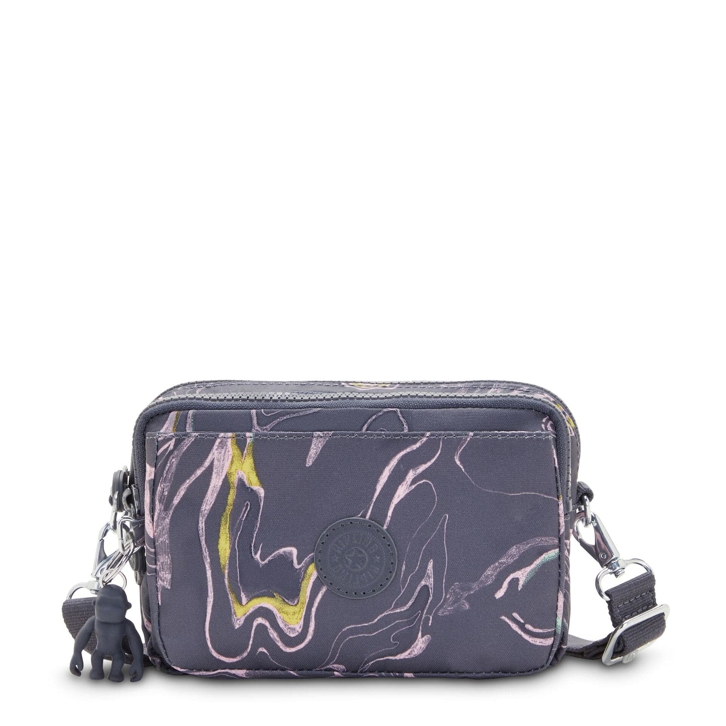 KIPLING-Abanu Multi-Small crossbody convertible to waist bag (with removed straps)-Soft Marble-I4706-TV7
