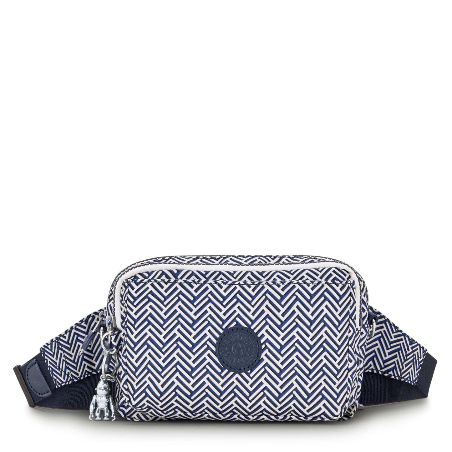 KIPLING-Abanu Multi-Small crossbody convertible to waistbag (with removable straps)-Urban Chevron-I4706-V44