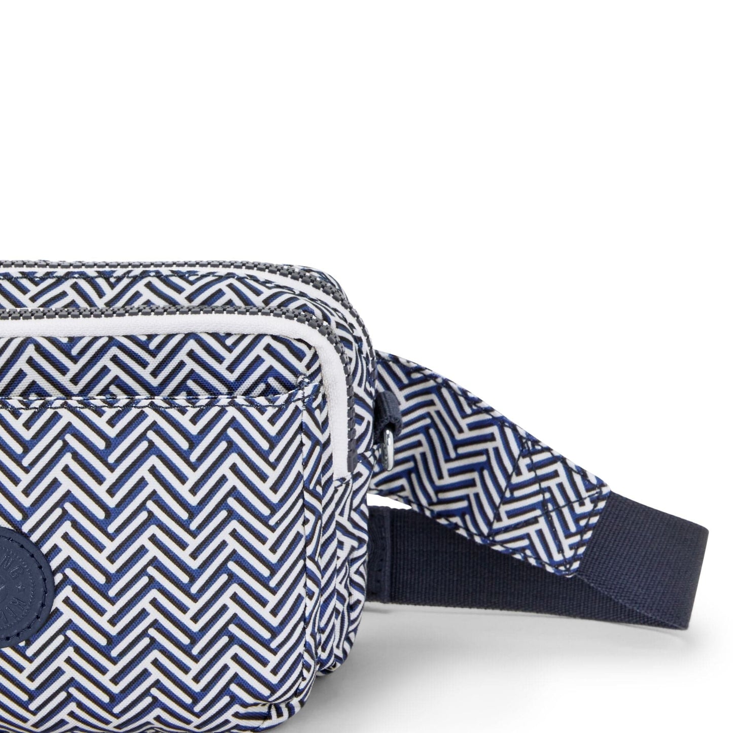 KIPLING-Abanu Multi-Small crossbody convertible to waist bag (with removed straps)-Urban Chevron-I4706-V44
