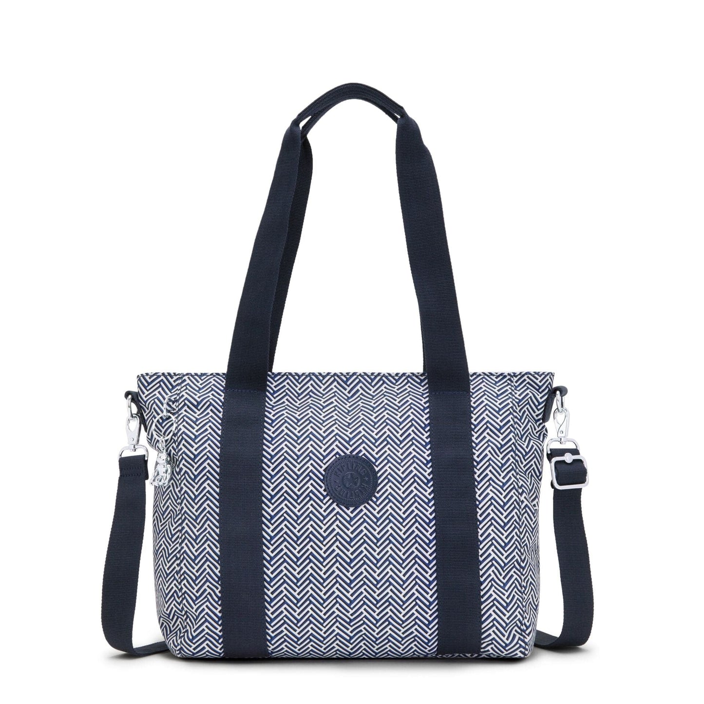 KIPLING-Asseni S-Small tote (with removable shoulderstrap)-Urban Chevron-I4707-V44