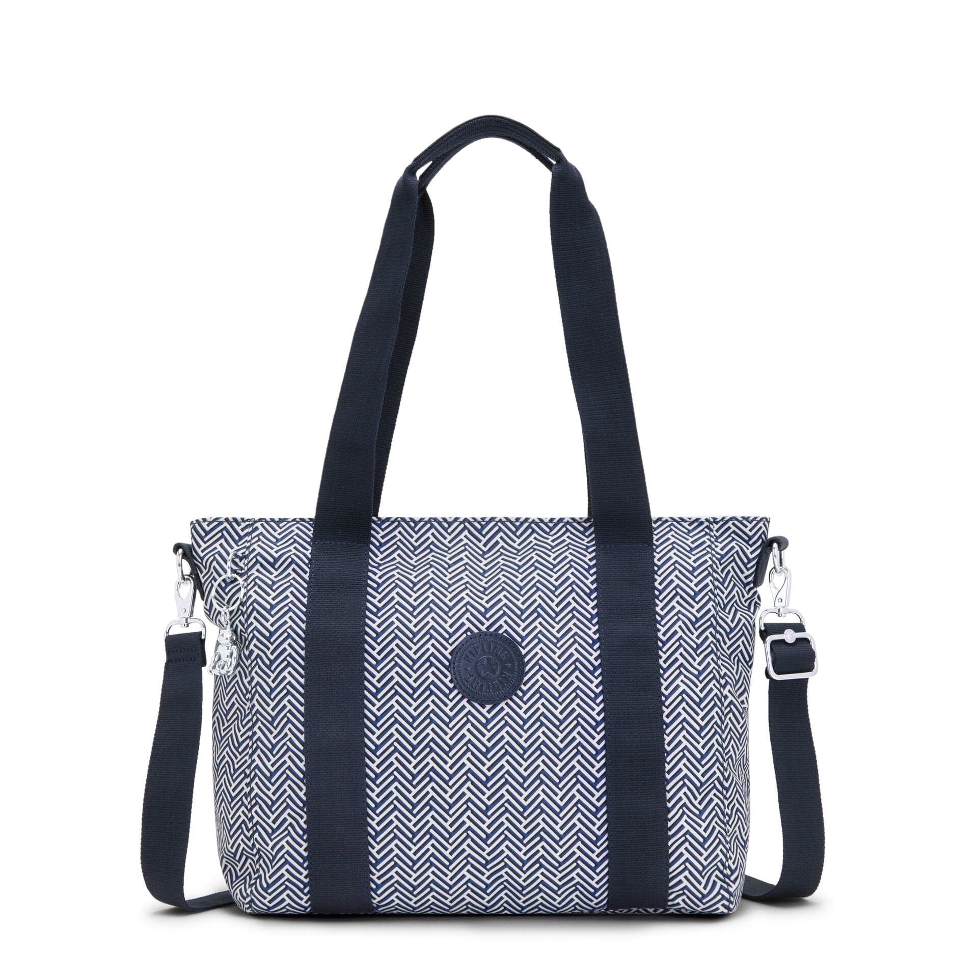 KIPLING-Asseni S-Small tote (with removable shoulderstrap)-Urban Chevron-I4707-V44