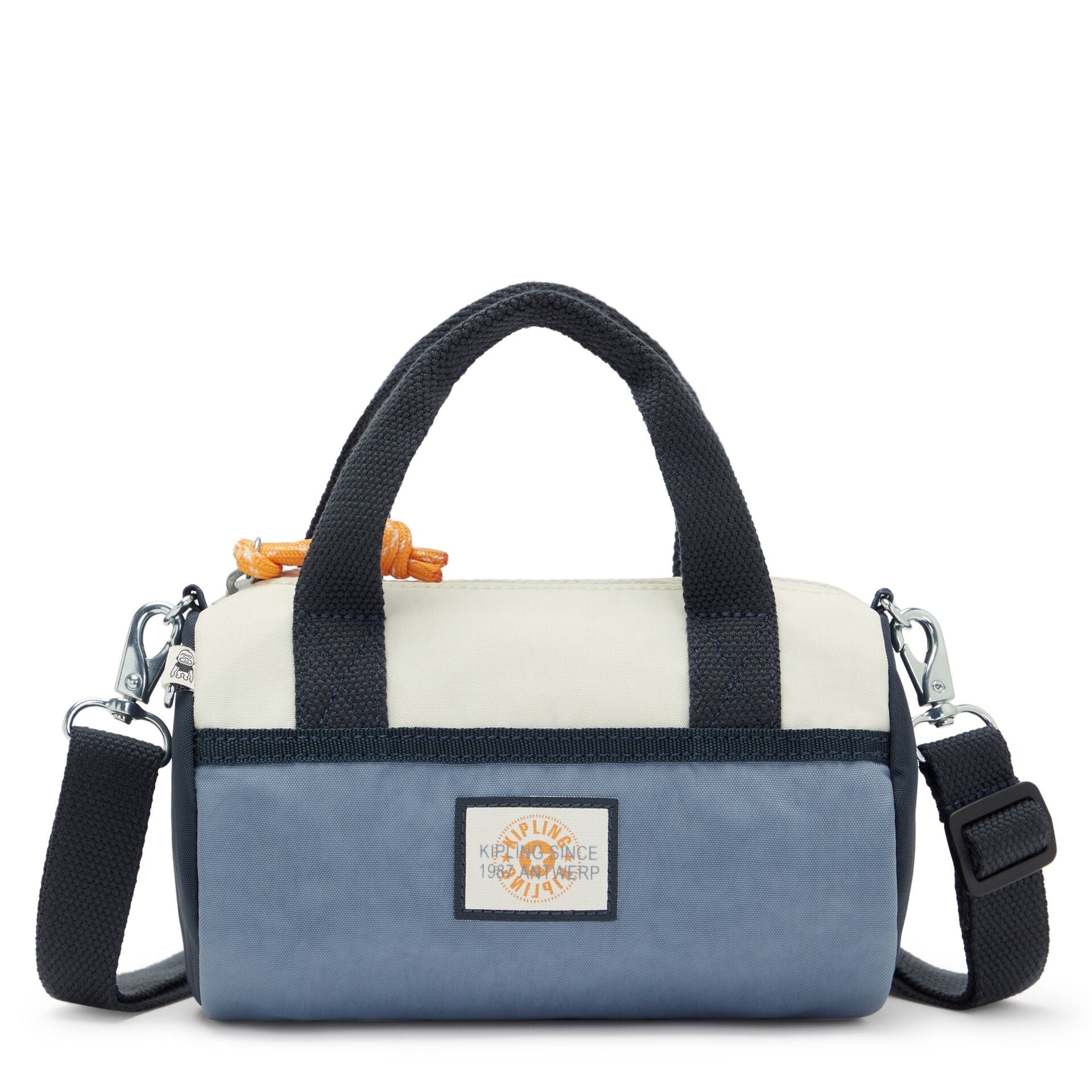 KIPLING-QUAN-Small Handbag (With Removable Shoulderstrap)-Valley Grey Bl-I4815-Q98