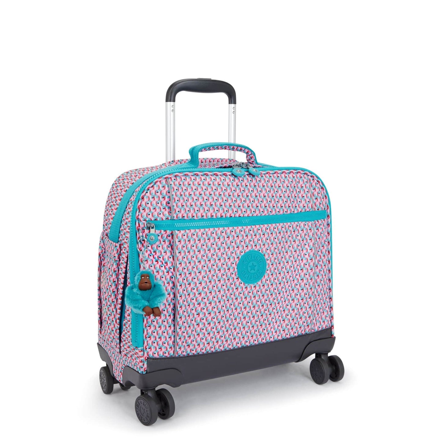 KIPLING-New Storia-حقيبة كبيرة بعجلات-Poppy Geo-I4847-V64