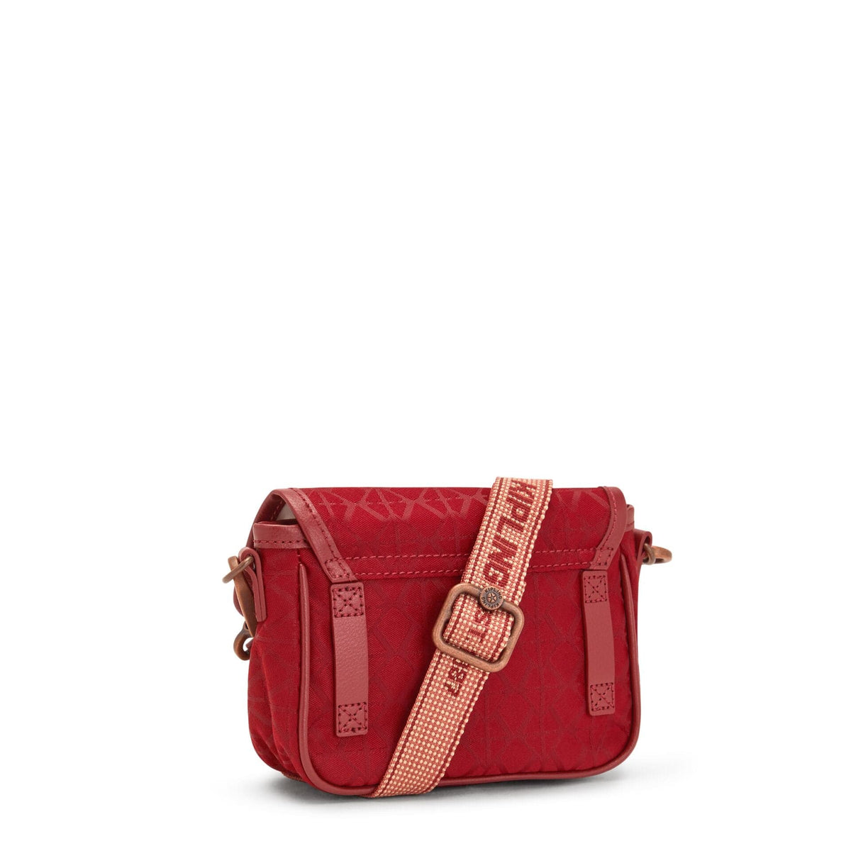 حقيبة KIPLING-Inaki S-Small كروس بودي (مع حزام كتف قابل للإزالة) - علامة حمراء MU-I4892-V92