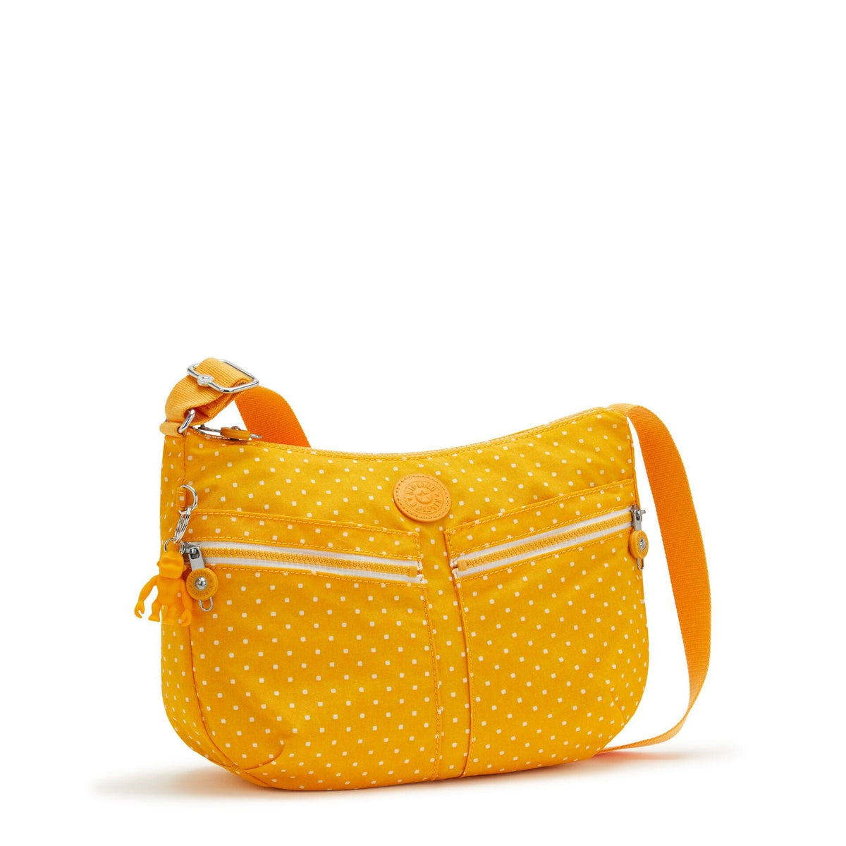KIPLING-IZELLAH-حقيبة كروس بودي متوسطة الحجم-صفراء ناعمة-I5034-M67