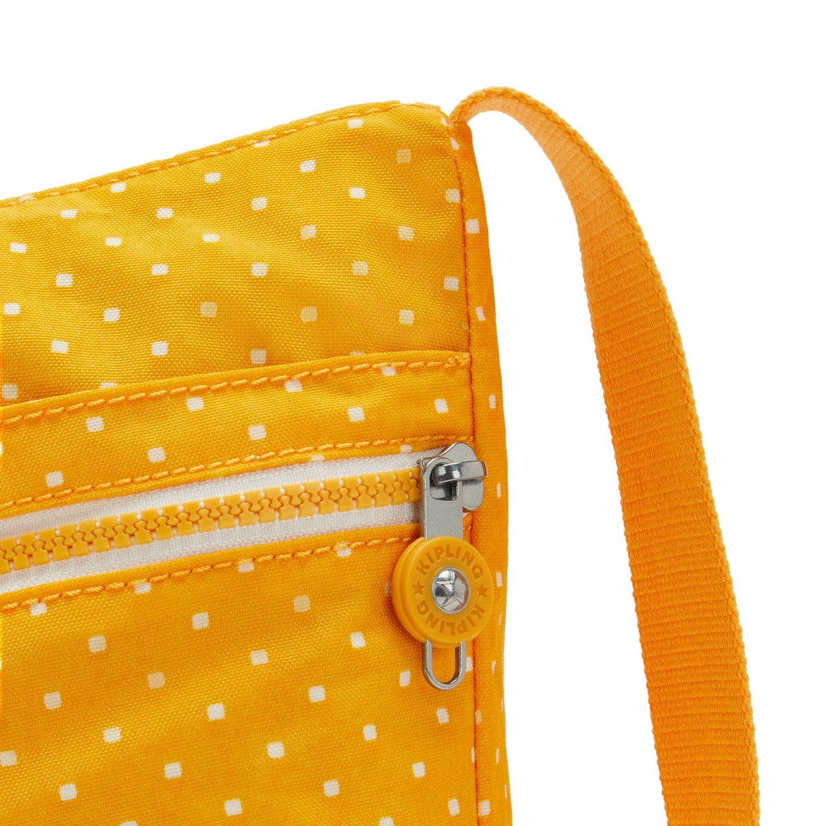 KIPLING-IZELLAH-حقيبة كروس بودي متوسطة الحجم-صفراء ناعمة-I5034-M67