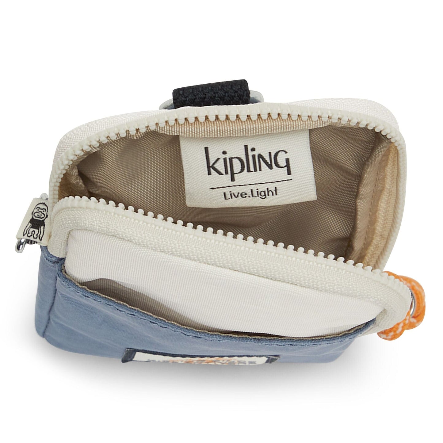KIPLING-CLARK-Phone bag (with removable strap)-Valley Grey Bl-I5054-Q98