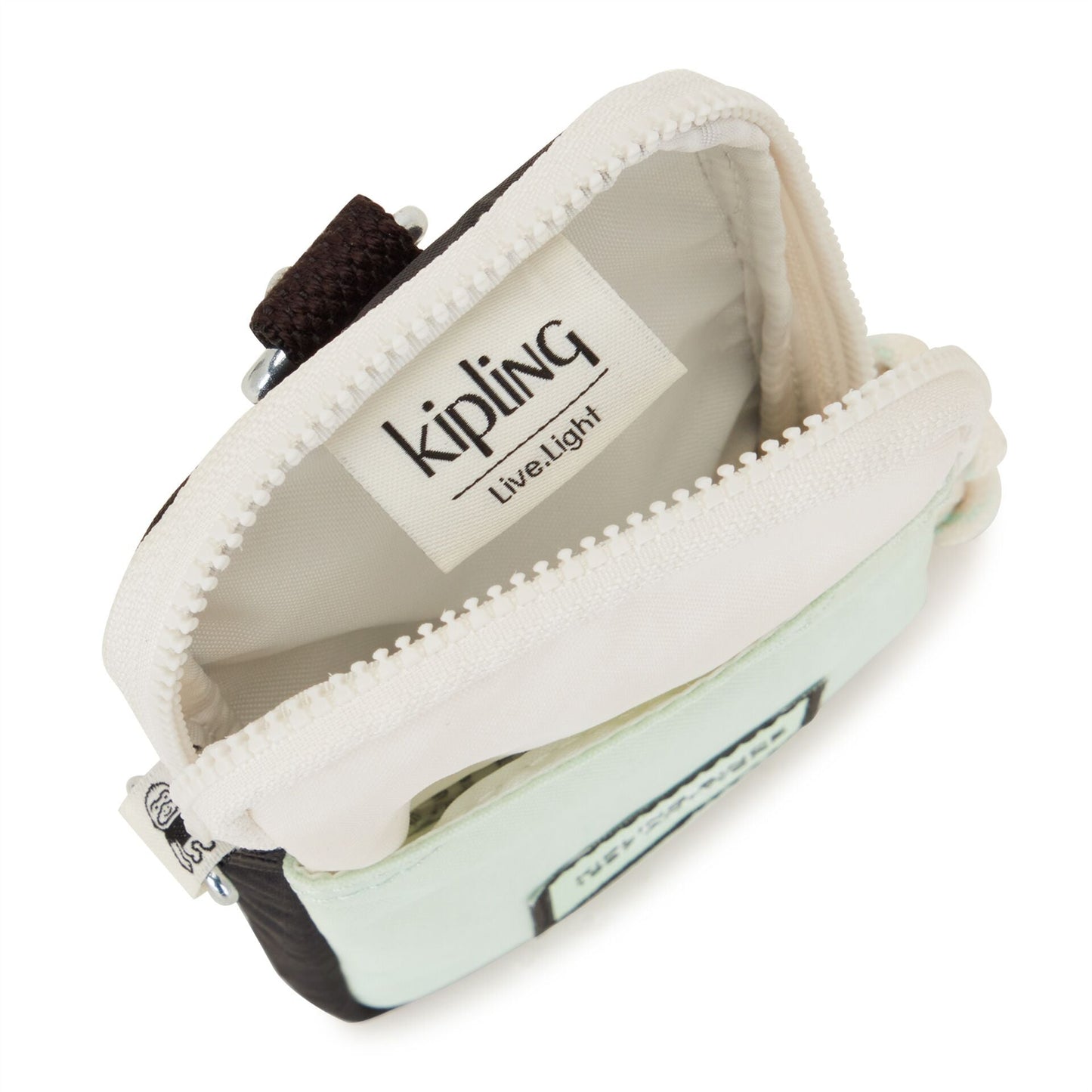 حقيبة هاتف KIPLING (بحزام قابل للإزالة) للجنسين باللون الأخضر الفاتح Bl Clark