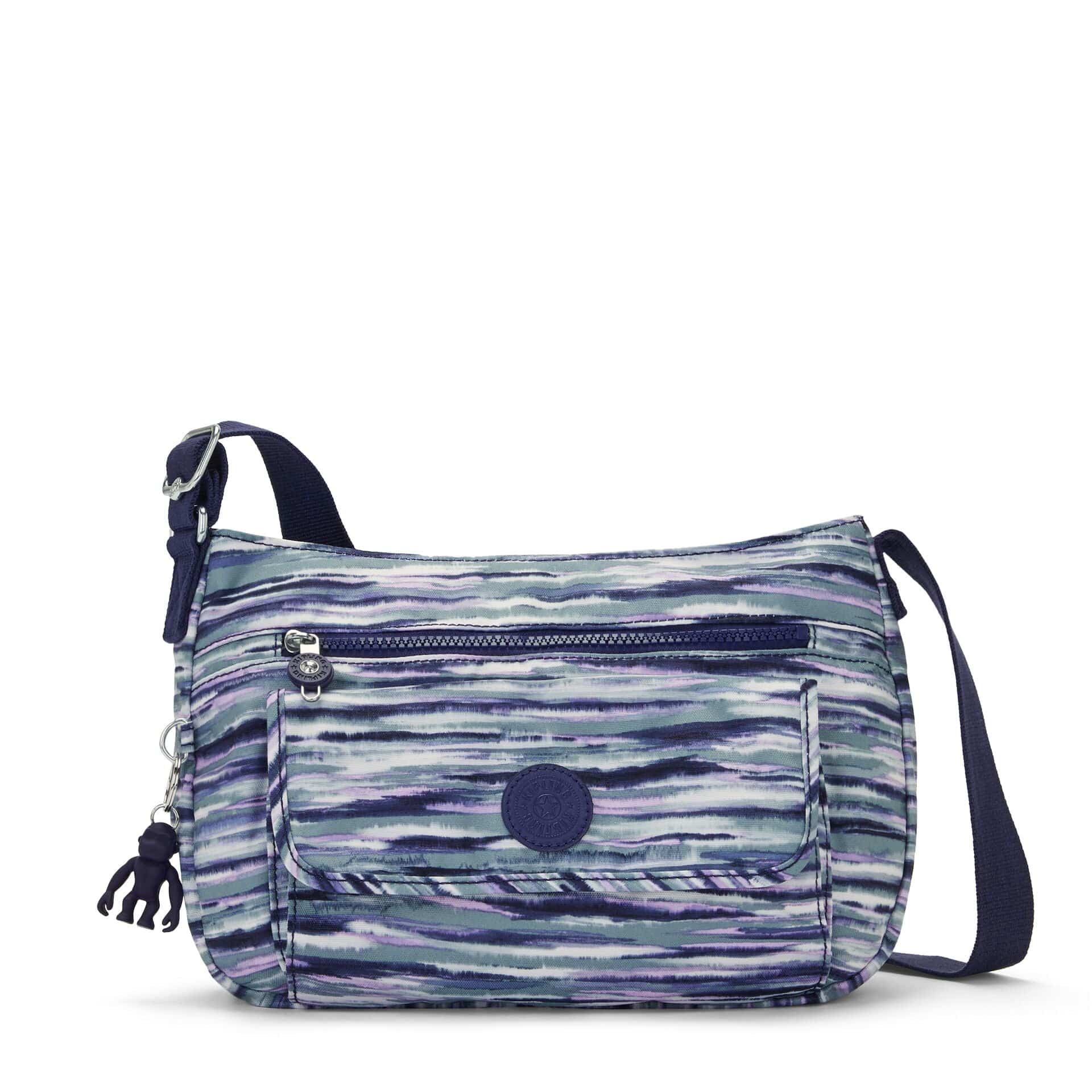 KIPLING-Syro-Medium crossbody-Brush Stripes-I5225-W66