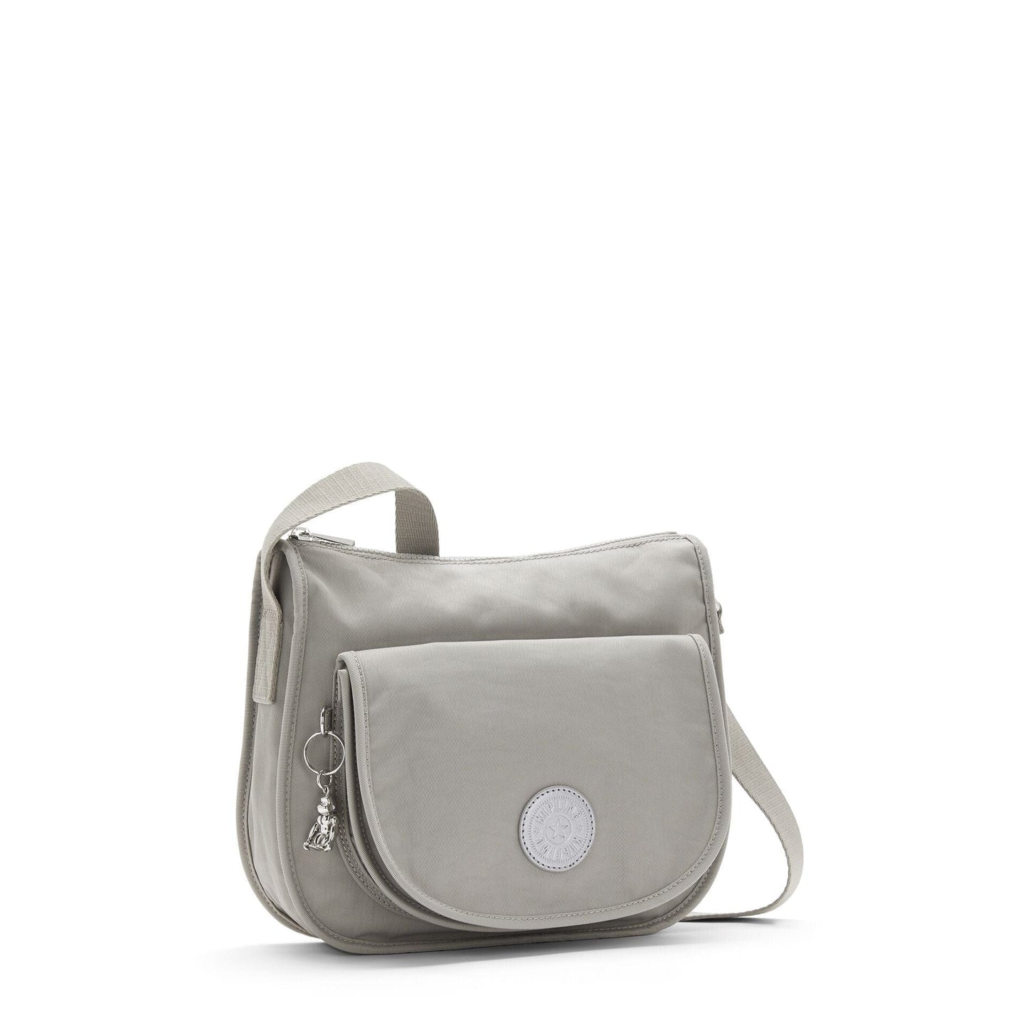 حقيبة كتف KIPLING-Renia متوسطة الحجم - رمادية تقريبًا - I5253-T85