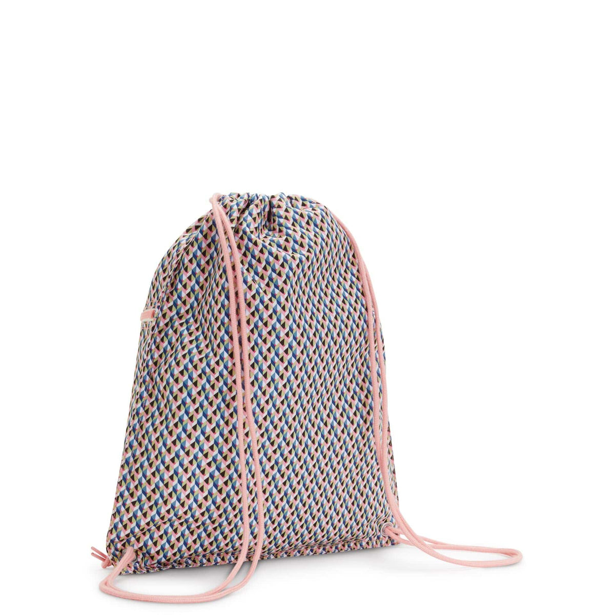 KIPLING-Supertaboo-حقيبة ظهر متوسطة الحجم (بسلك سحب)-Girly Geo-I5637-Z84