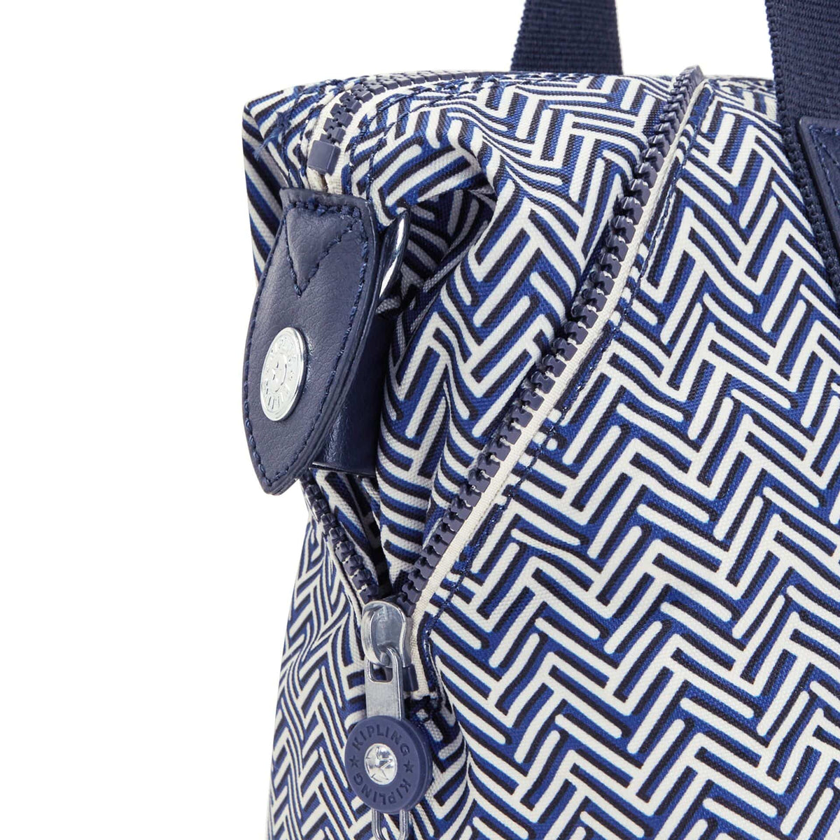 KIPLING-Art Mini-حقيبة يد صغيرة (بحزام كتف قابل للإزالة)-Urban Chevron-I5656-V44