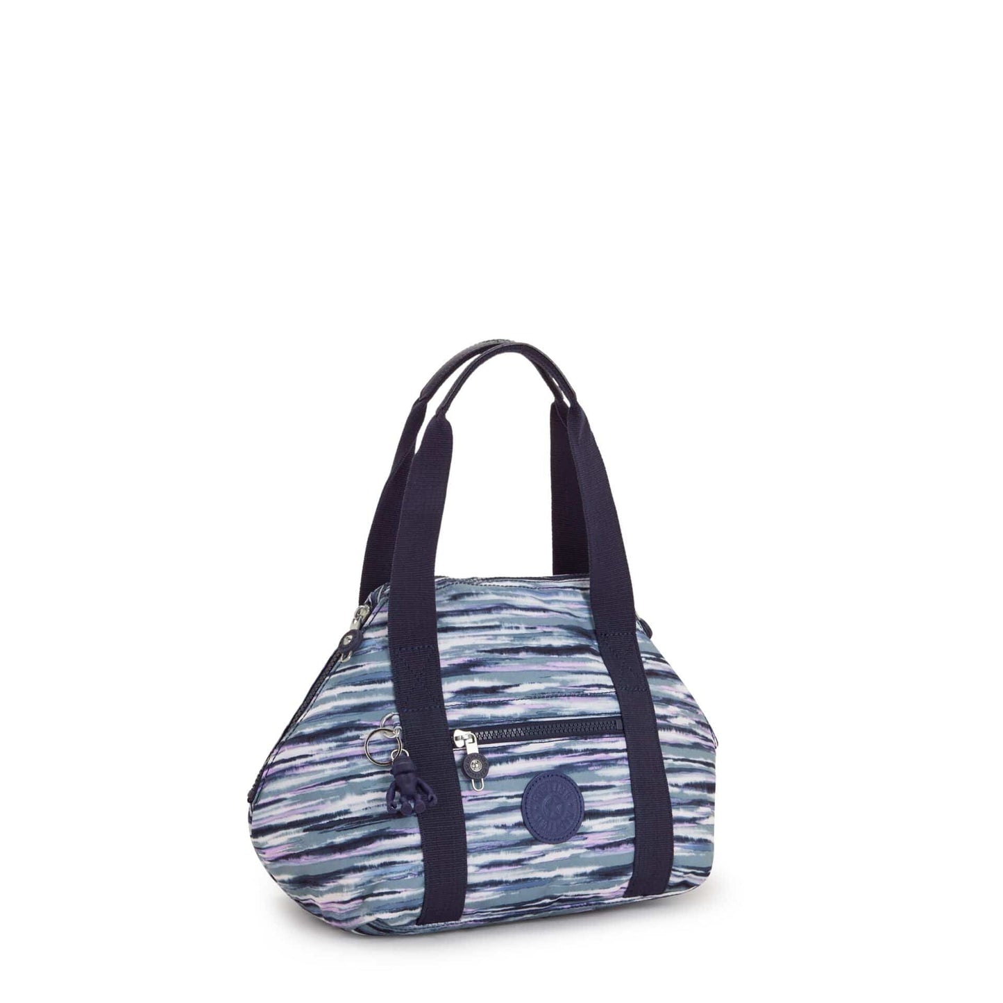 KIPLING-Art Mini-حقيبة يد صغيرة (بحزام كتف قابل للإزالة)-Brush Stripes-I5656-W66