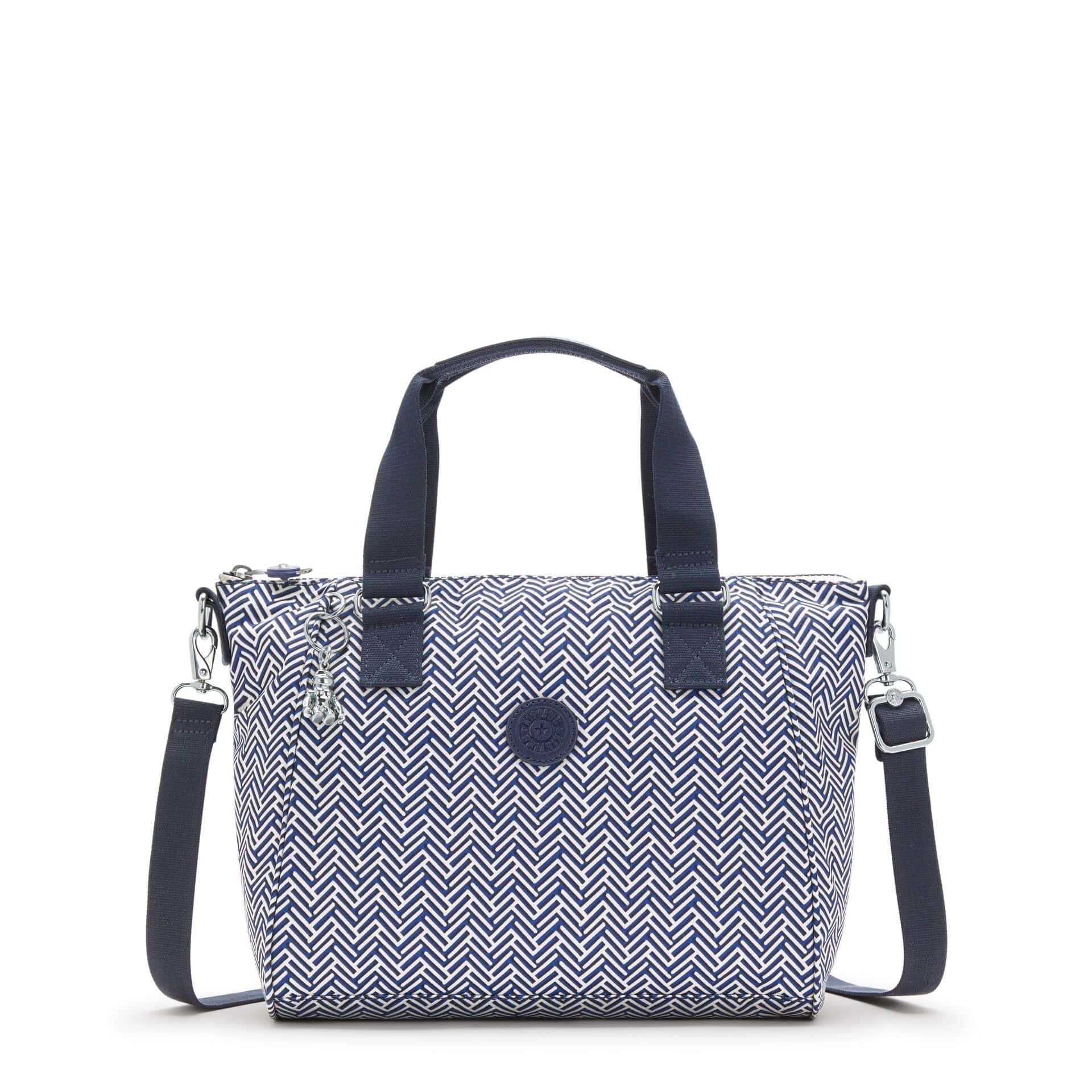 KIPLING-Amiel-Medium handbag (with removable shoulderstrap)-Urban Chevron-I5733-V44