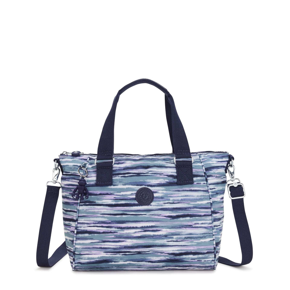 KIPLING-Amiel-Medium handbag (with removable shoulderstrap)-Brush Stripes-I5733-W66