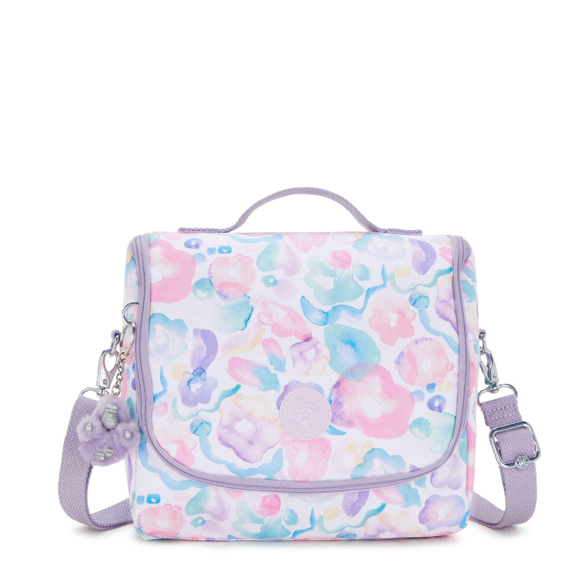 KIPLING-New Kichirou-Lunchbox-Aqua Flowers-I5749-2FW