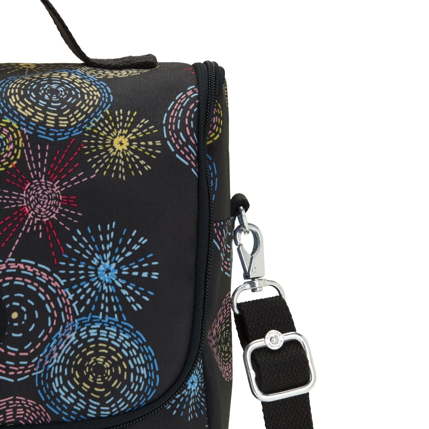 KIPLING-NEW KICHIROU-صندوق غداء كبير (مع جراب عربة)-Homemade Stars-I5749-U24