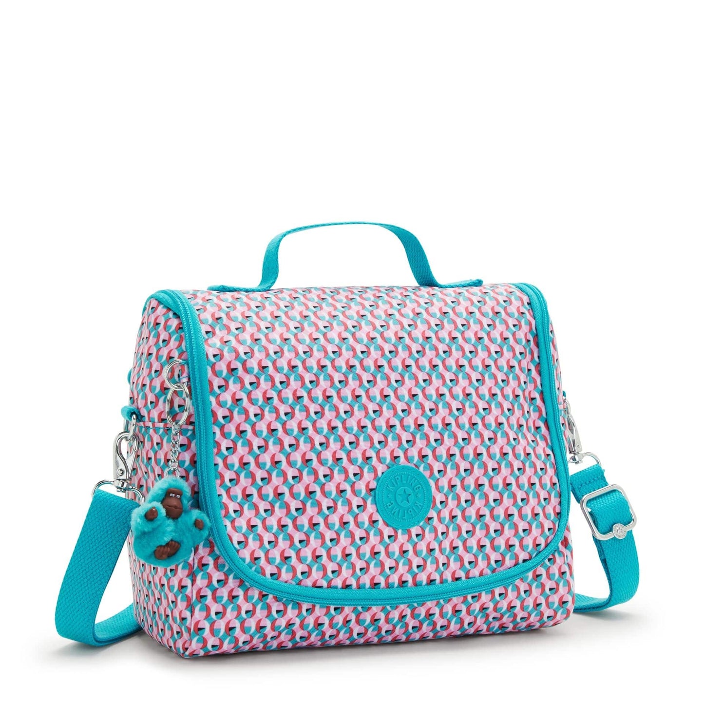 KIPLING-New Kichirou-Large Lunchbox (with trolley cover)-Poppy Geo-I5749-V64