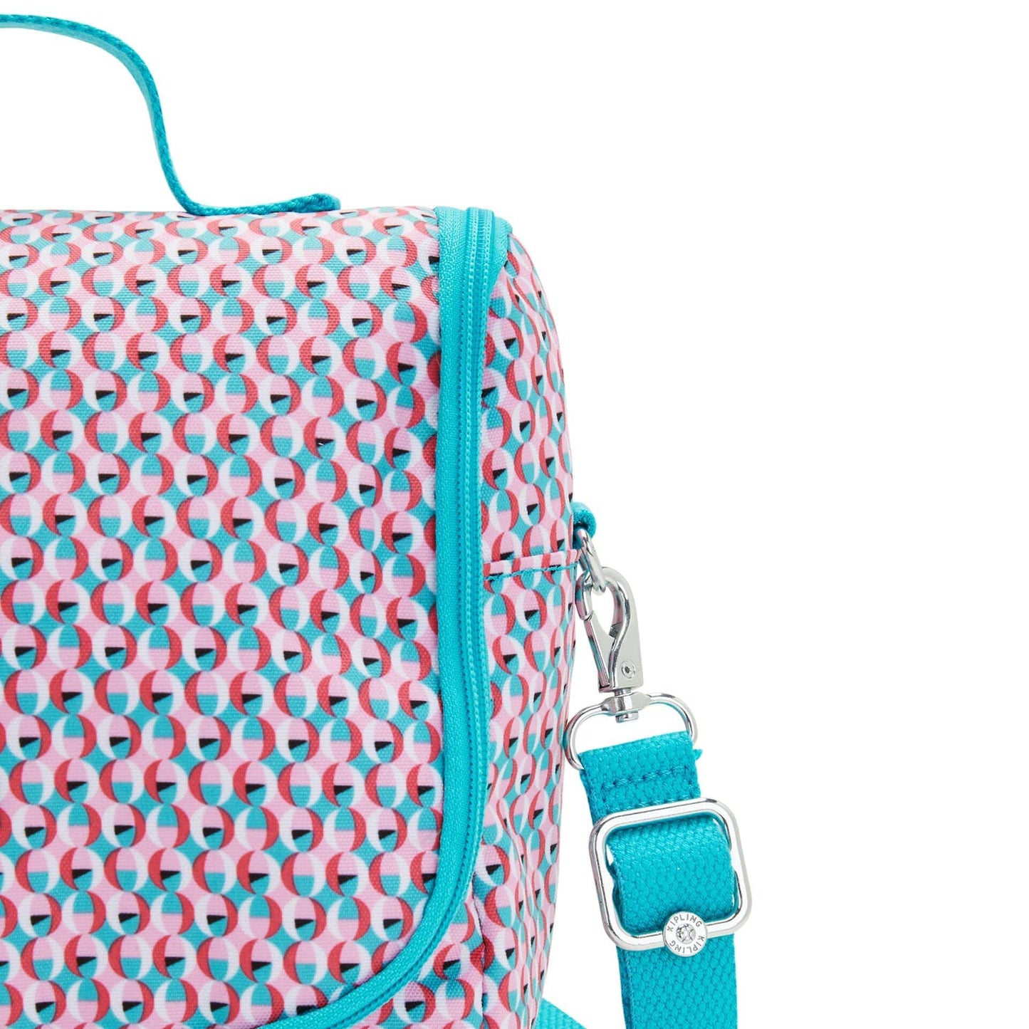 KIPLING-New Kichirou-Large Lunchbox (with trolley cover)-Poppy Geo-I5749-V64