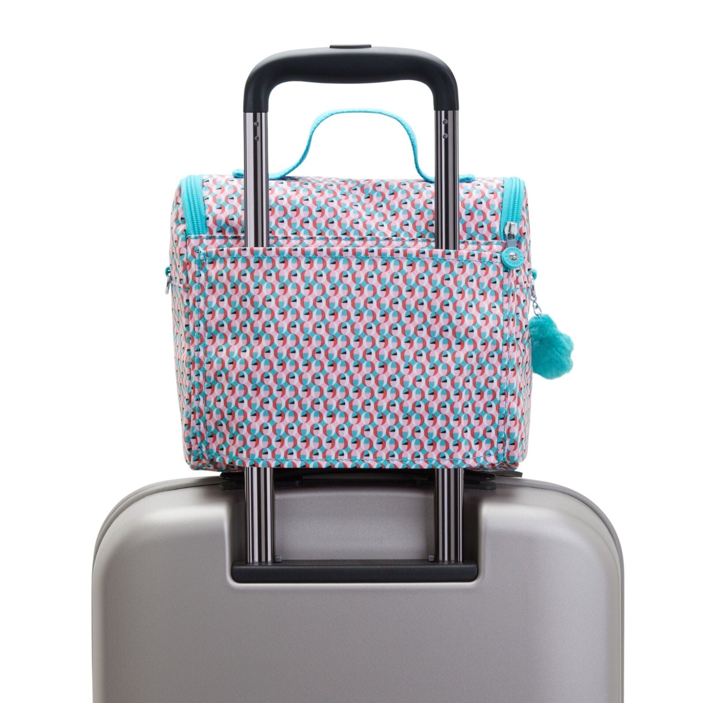 KIPLING-New Kichirou-Large Lunchbox (with trolley cover)-Poppy Geo-I5749-V64