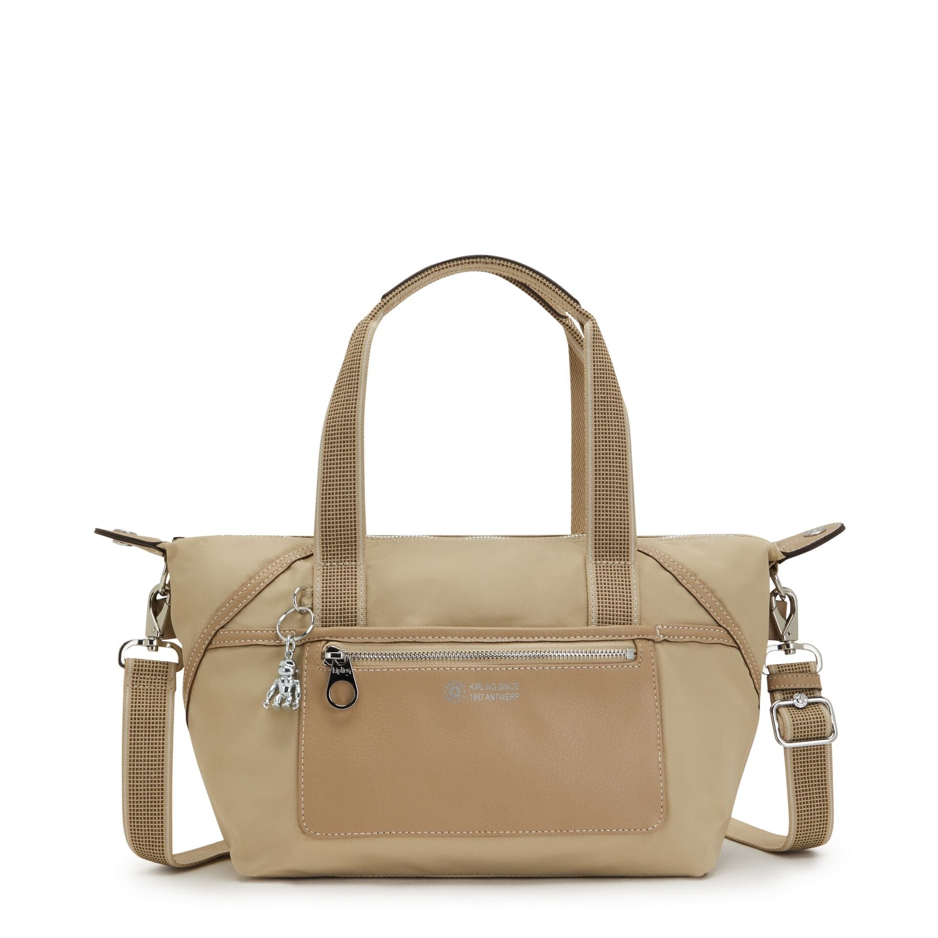 KIPLING-Art Mini-Small handbag (with removable shoulderstrap)-Natural Bge Mu-I5968-UB2