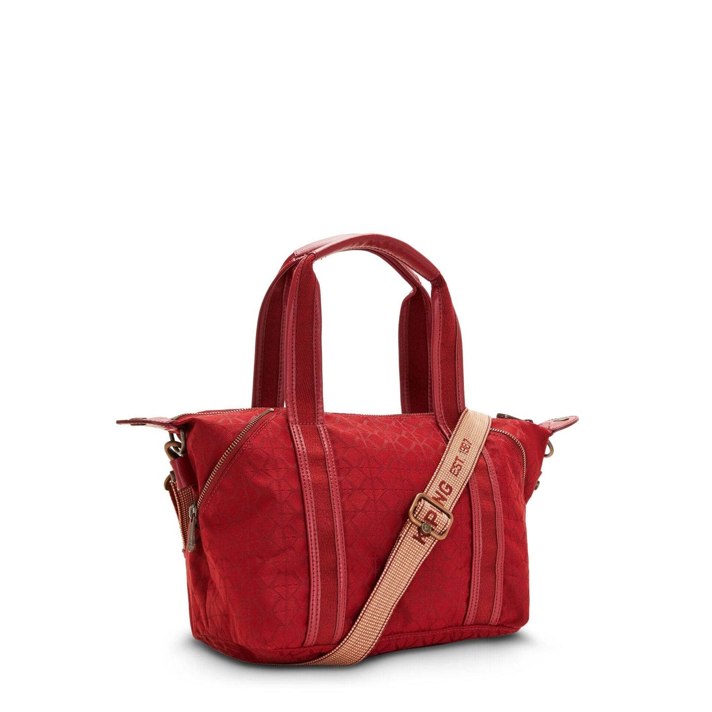 حقيبة يد صغيرة من KIPLING-Art Mini (بحزام كتف قابل للإزالة) - علامة حمراء MU-I5968-V92