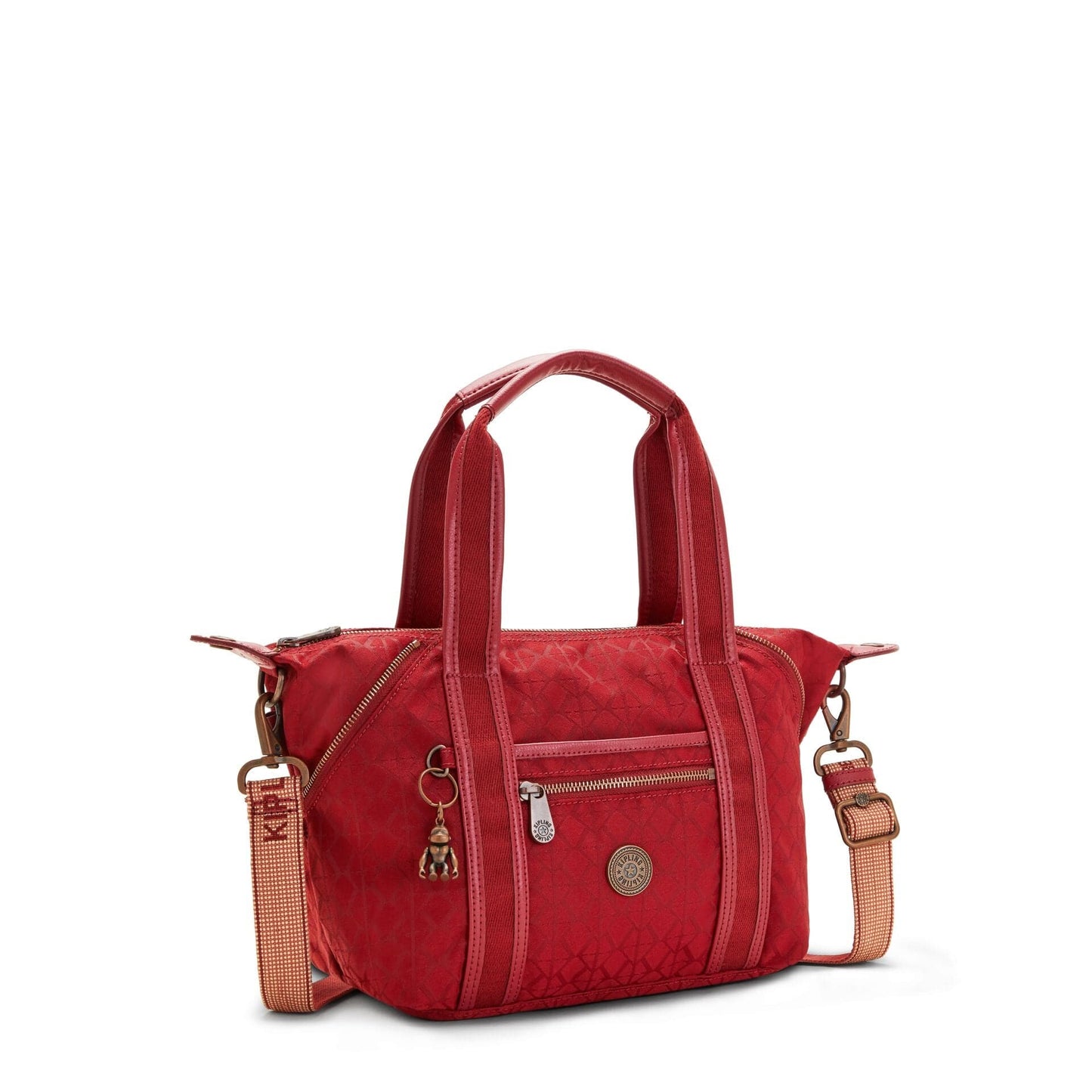حقيبة يد صغيرة من KIPLING-Art Mini (بحزام كتف قابل للإزالة) - علامة حمراء MU-I5968-V92