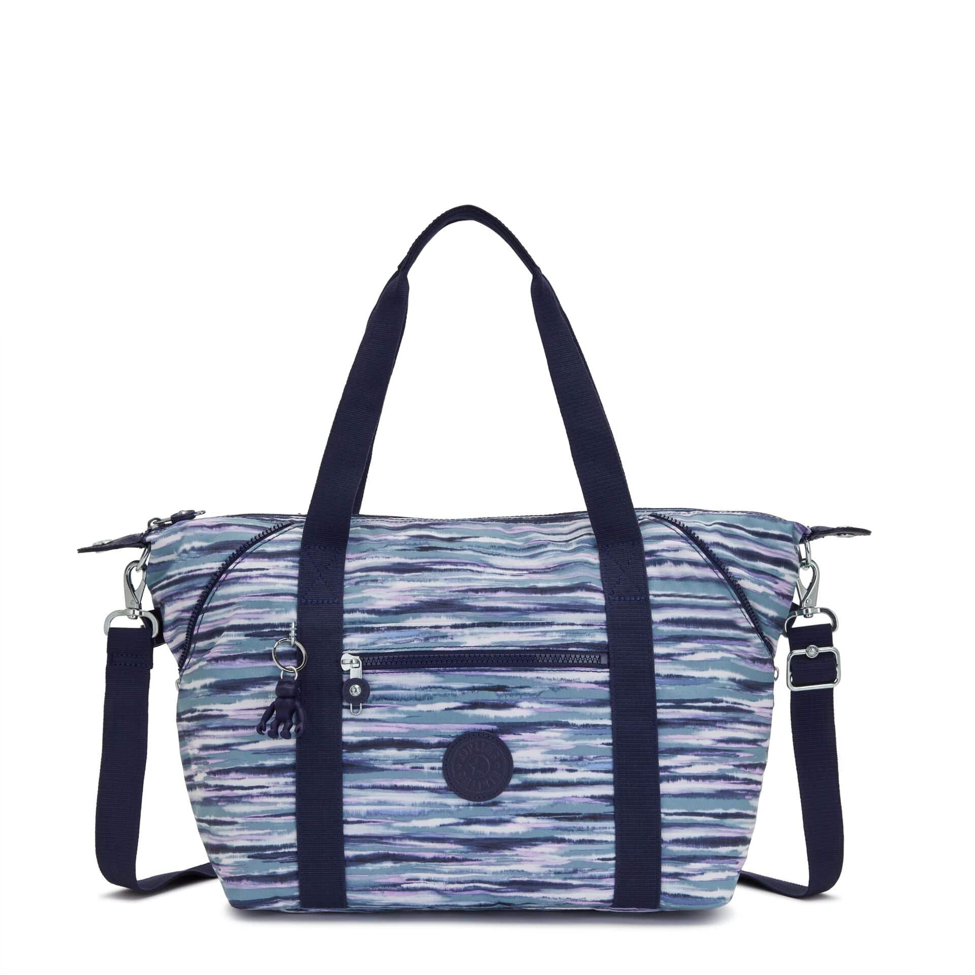 KIPLING-Art-Medium Tote-Brush Stripes-I5991-W66